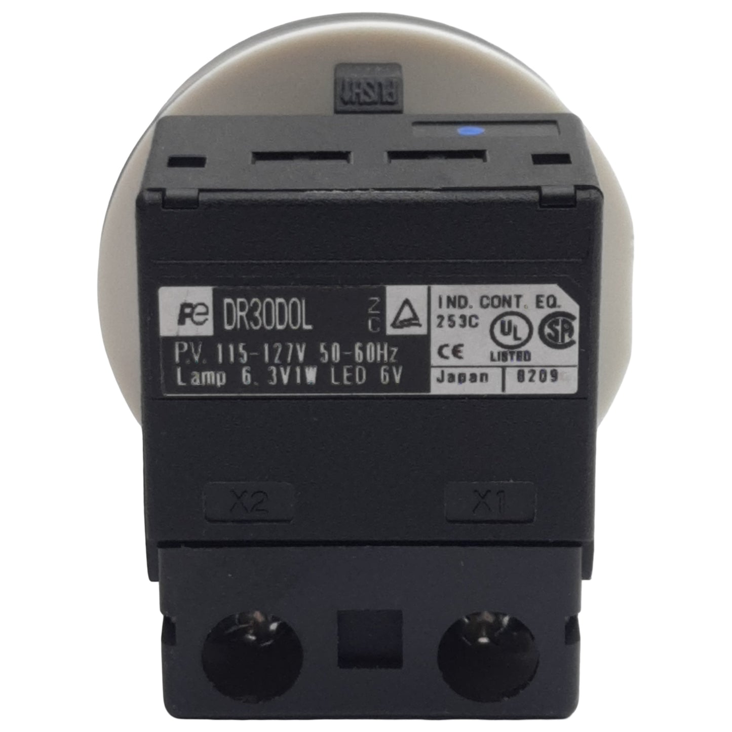 New Fuji Electric DR30D0L-L9GZC LED Indicating Light, Green, 115-127VAC, 30mm