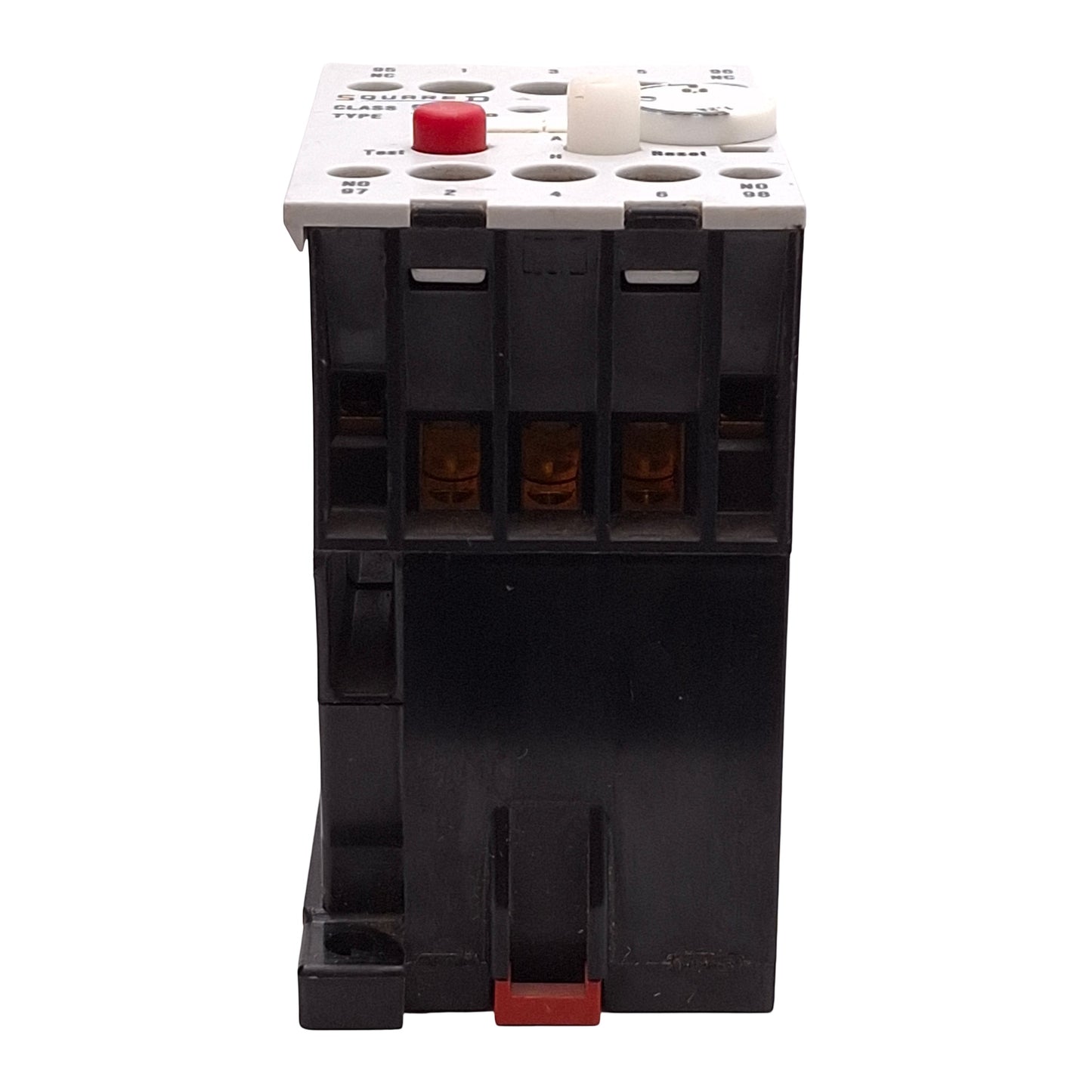 Used Lot of 2 Square D 9065 TR0.8 Overload Relay, 3-Pole, NO/NC, 0.8-1.2A, 220-660VAC