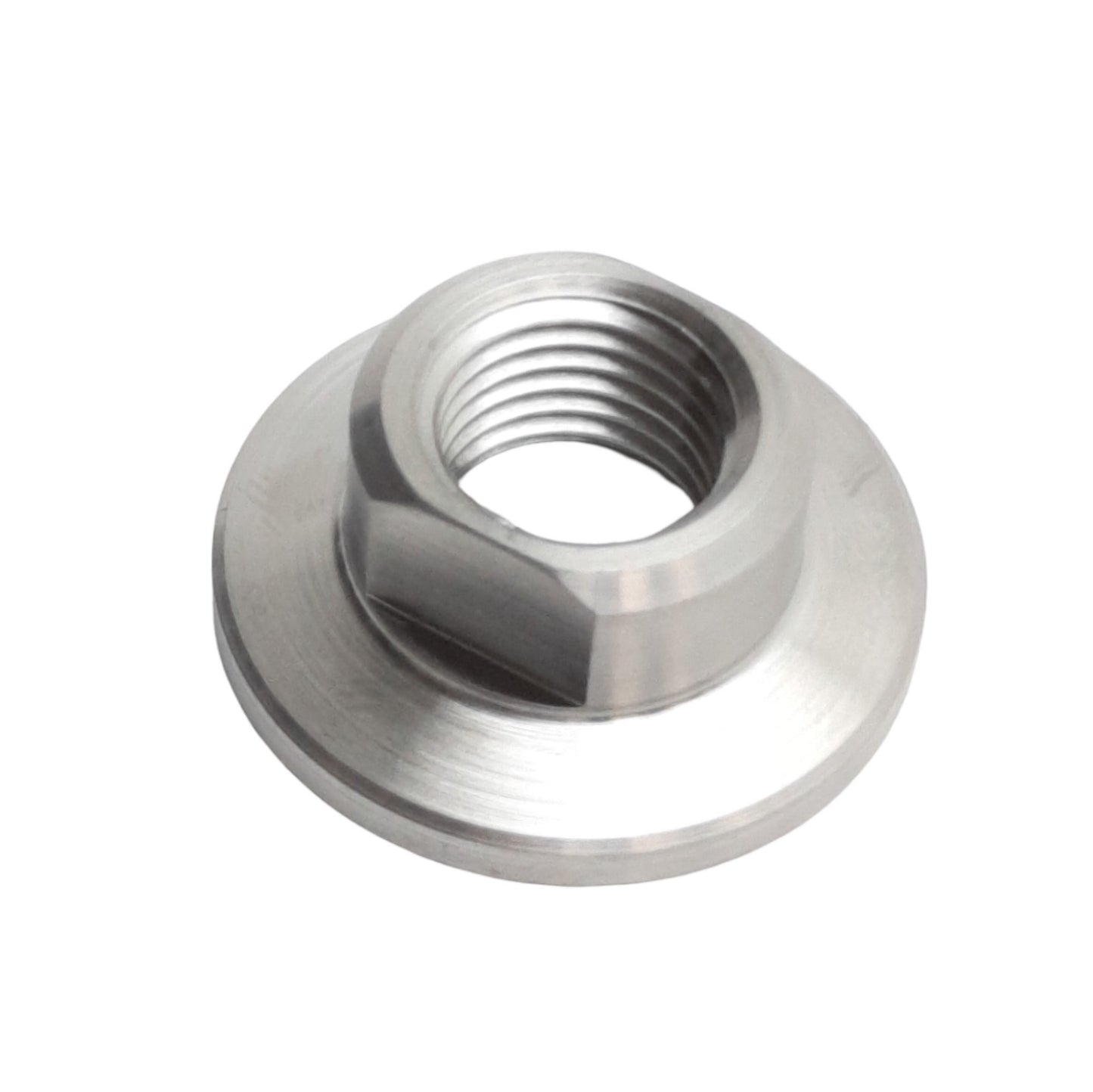 New Kurt J Lesker QF16XFNPT4 Sanitary Flange Adapter, 1/4in NPT to QF16 Flange
