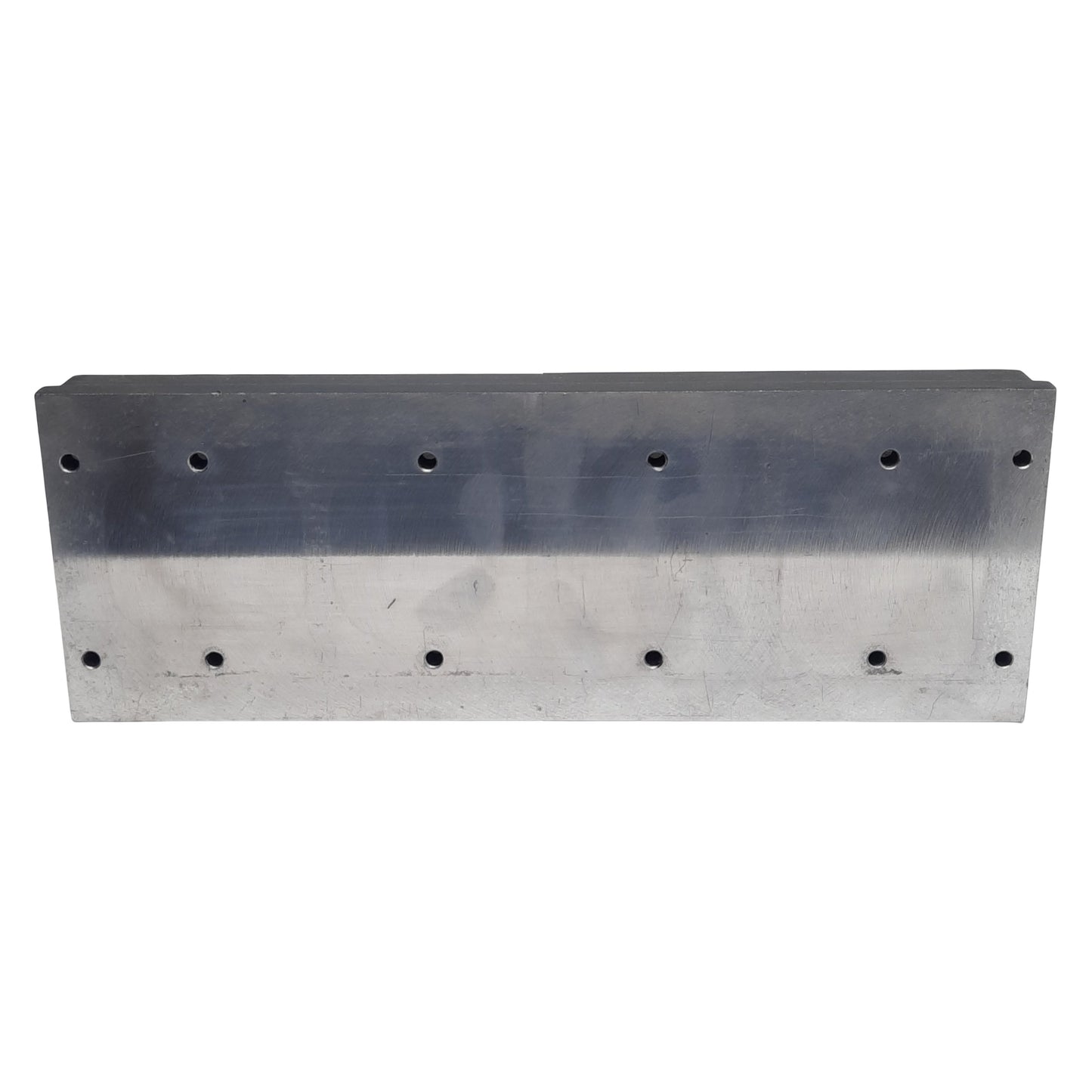 Used Aluminum Solid-State Relay Heatsink, 8.75inL x 3.13inW x 1.25inH, #8-32 Threads
