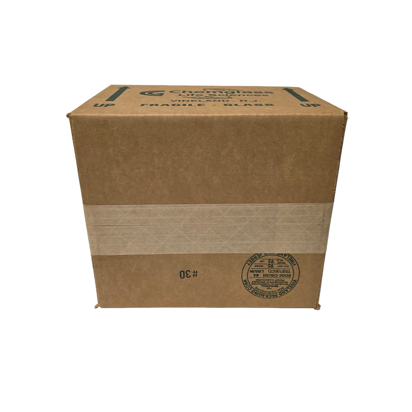 New Chemglass CG-1334-X54 Receiving Flask With Inlet Valve For Rotary Evaporator, 3L