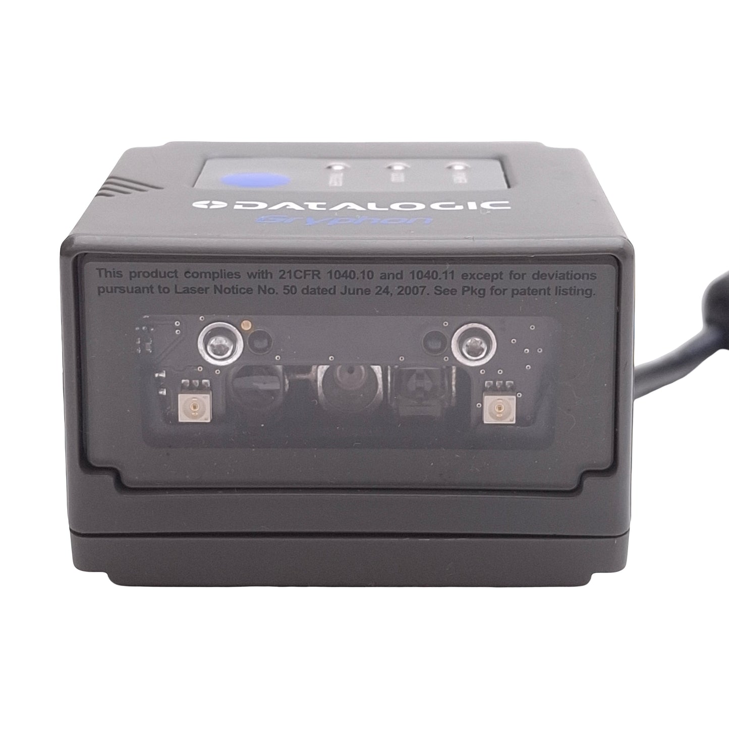 New Datalogic GFS4450-9 Gryphon Fixed Barcode Scanner, 1D/2D, RS-232 DB9, 5VDC