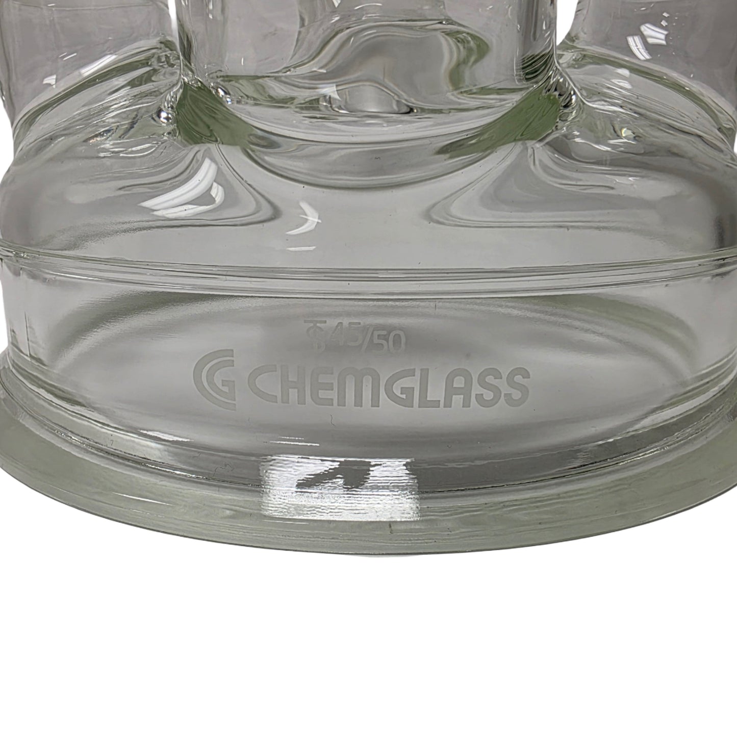 New – Open box Chemglass CG-1946-50 Reaction Vessel Lid 5-Neck 200mm Flange, 3x 45/40, 1x 60mm