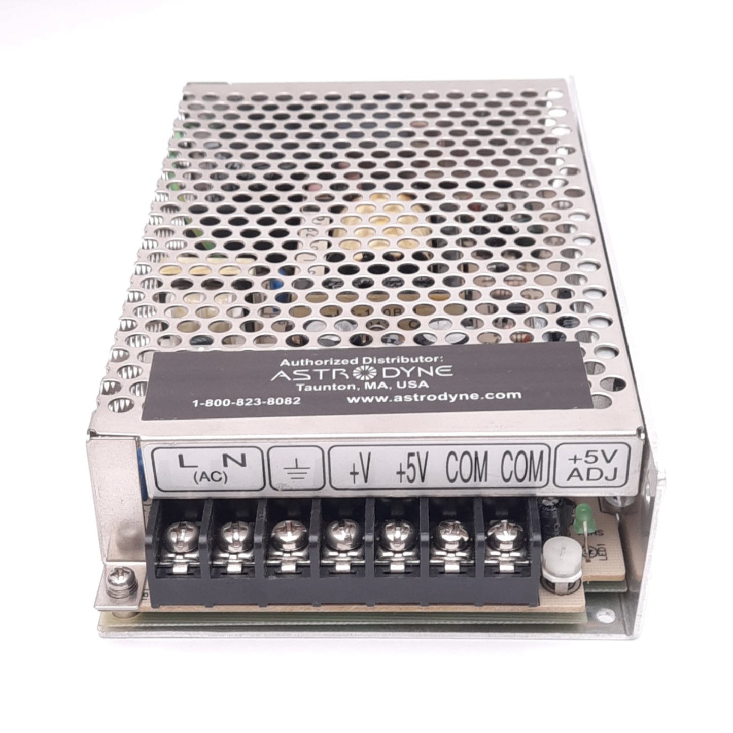 New Mean Well D-60A Power Supply, 100-240VAC 2A In, 5/12VDC 4/3A Out, 60W Max