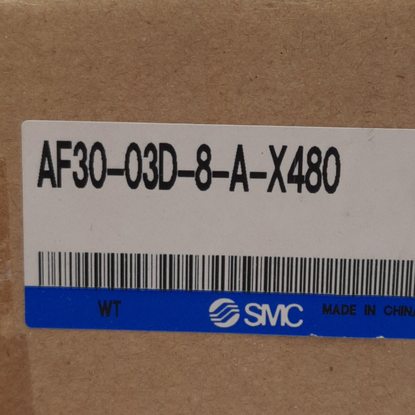 New SMC AF30-03D-8-A-X480 Pneumatic Air Filter, Rc 3/8in, 5µm Filtration, 1.0MPa Max