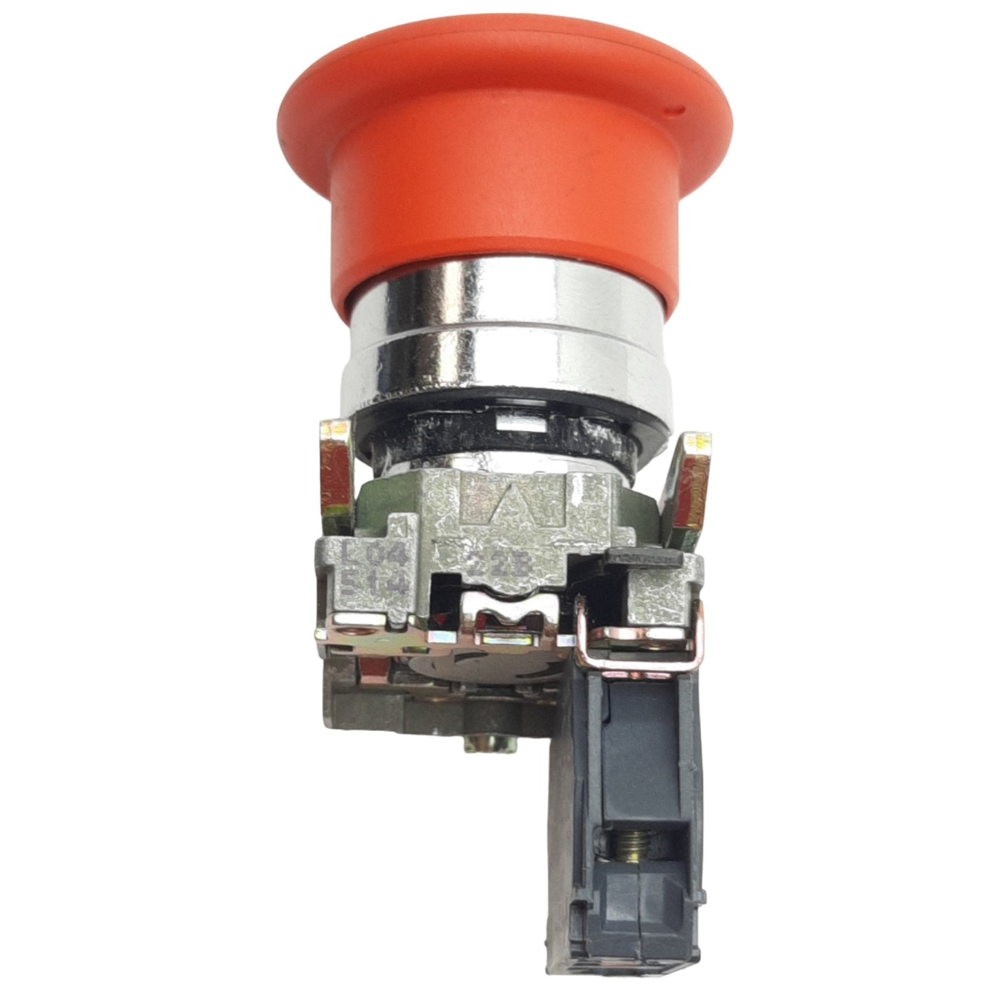 Used Telemecanique XB4BT842 Red E-Stop Maintained Push Button ø22mm, 1NC, 600V 10A