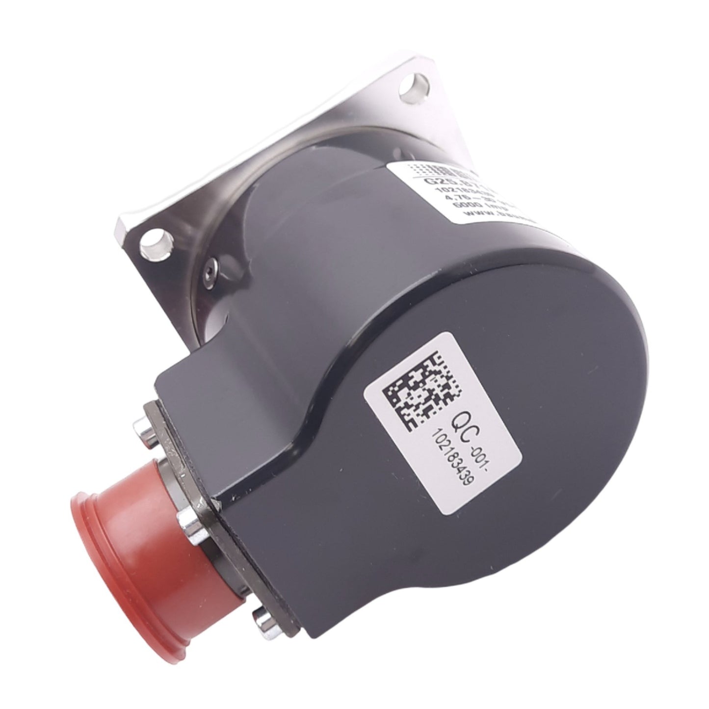 New Baumer G25.B71B135 Incremental Encoder, 4.75-30VDC, 5000 pulse/rev, ø3/8" Shaft