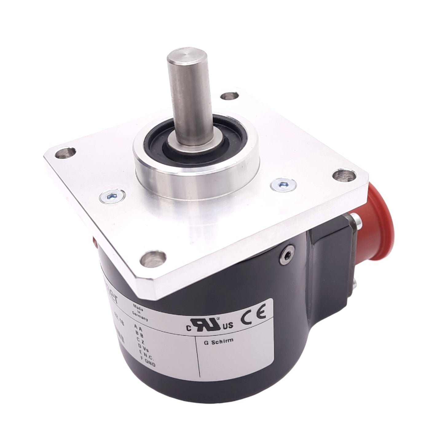 New Baumer G25.B71B135 Incremental Encoder, 4.75-30VDC, 5000 pulse/rev, ø3/8" Shaft