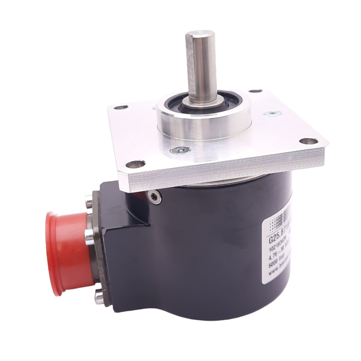 New Baumer G25.B71B135 Incremental Encoder, 4.75-30VDC, 5000 pulse/rev, ø3/8" Shaft