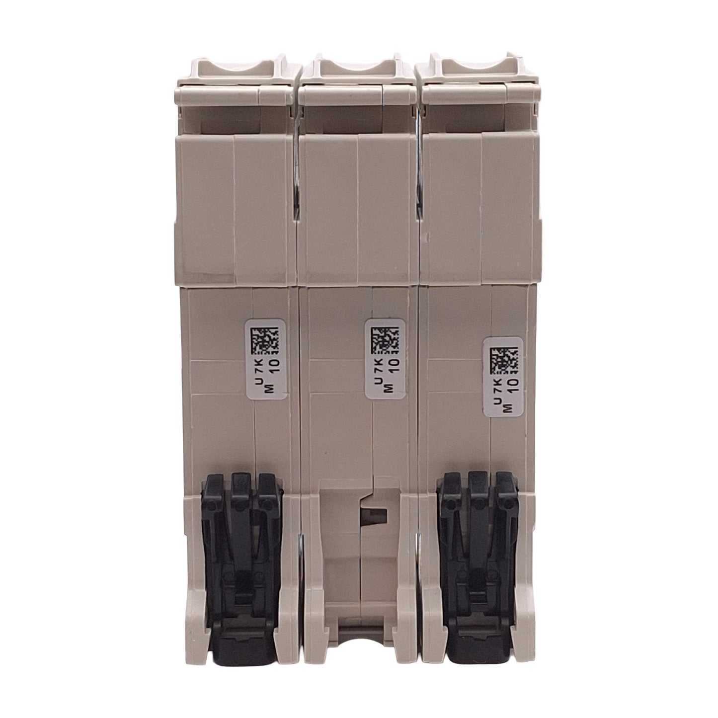 New ABB S203U-K10A Circuit Breaker, 3-Poles, K-Curve, 240VAC, 10A, DIN Rail