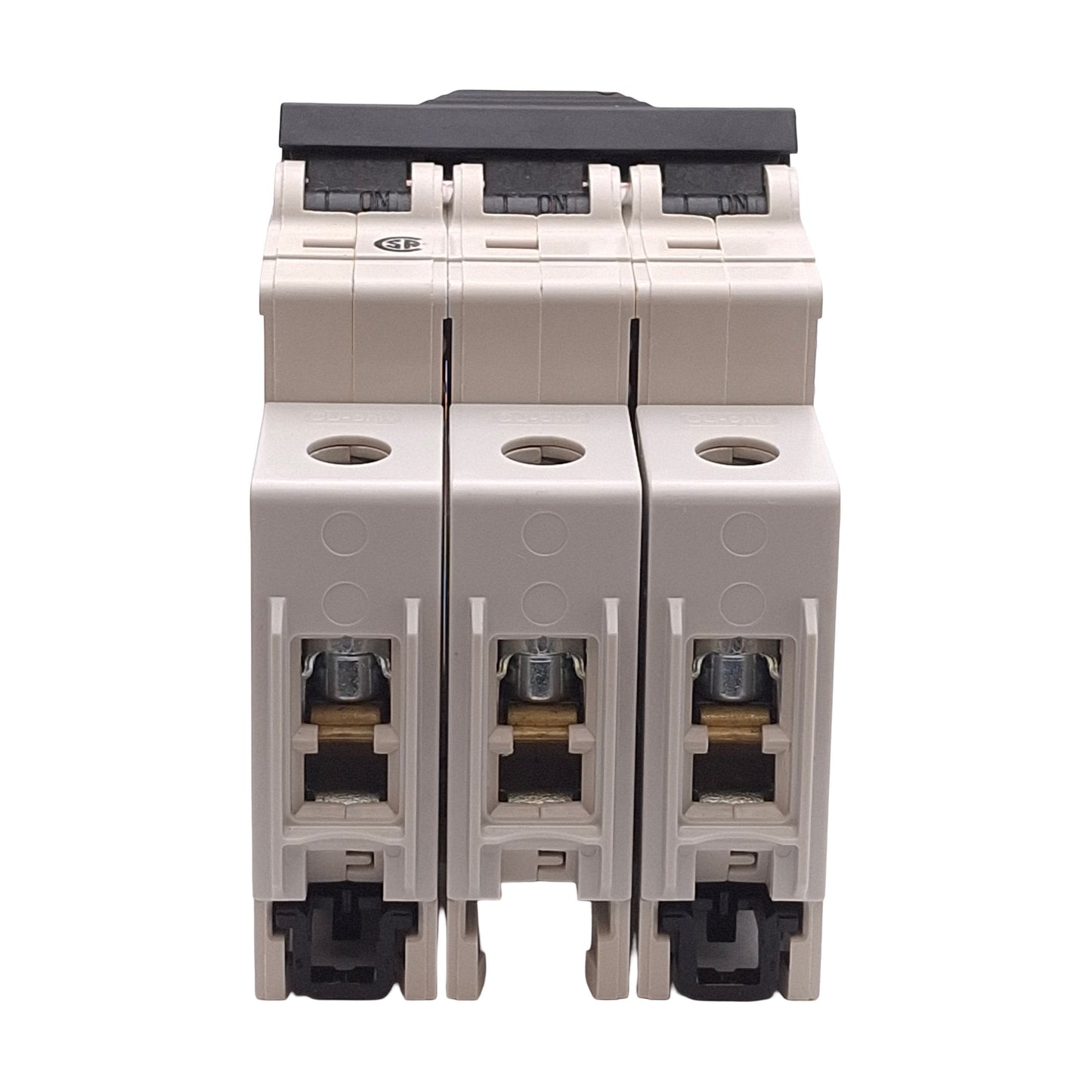 New ABB S203U-K10A Circuit Breaker, 3-Poles, K-Curve, 240VAC, 10A, DIN Rail