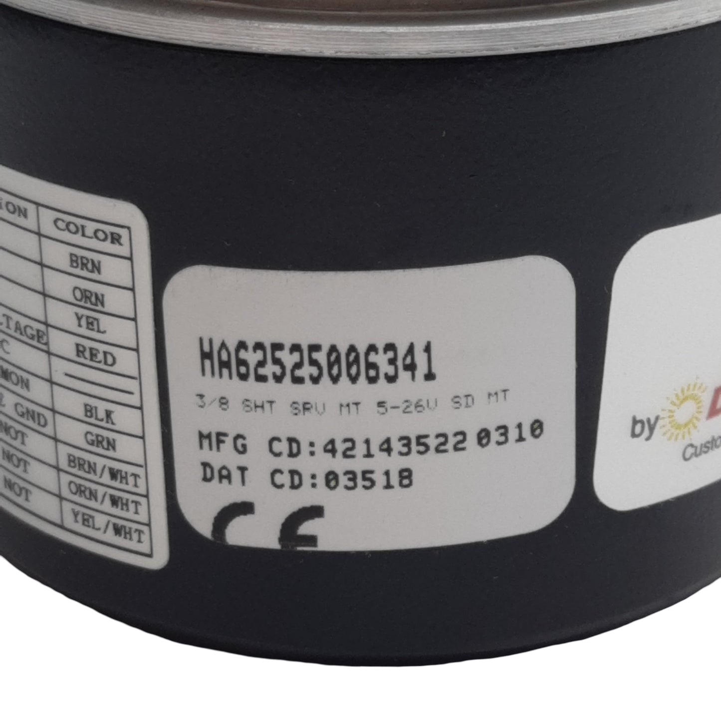 New Dynapar HA62525006341 Rotary Encoder, ø9.525mm Shaft, 6000rpm, 2500ppr, 26VDC