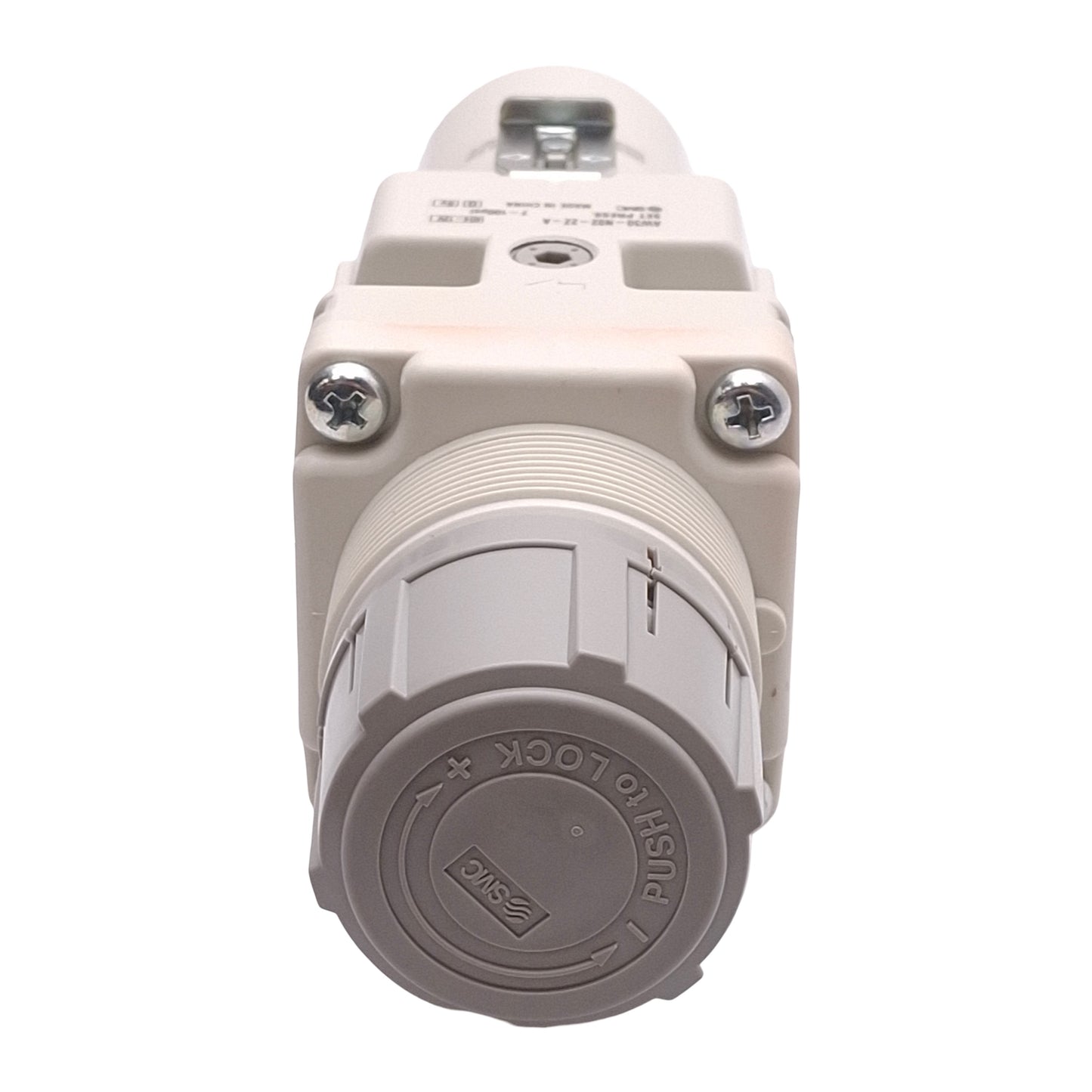 New SMC AW30-N02-2Z-A Filter Regulator, 5µm, 150psi Supply, 7-100psi Set, 1/4in NPT