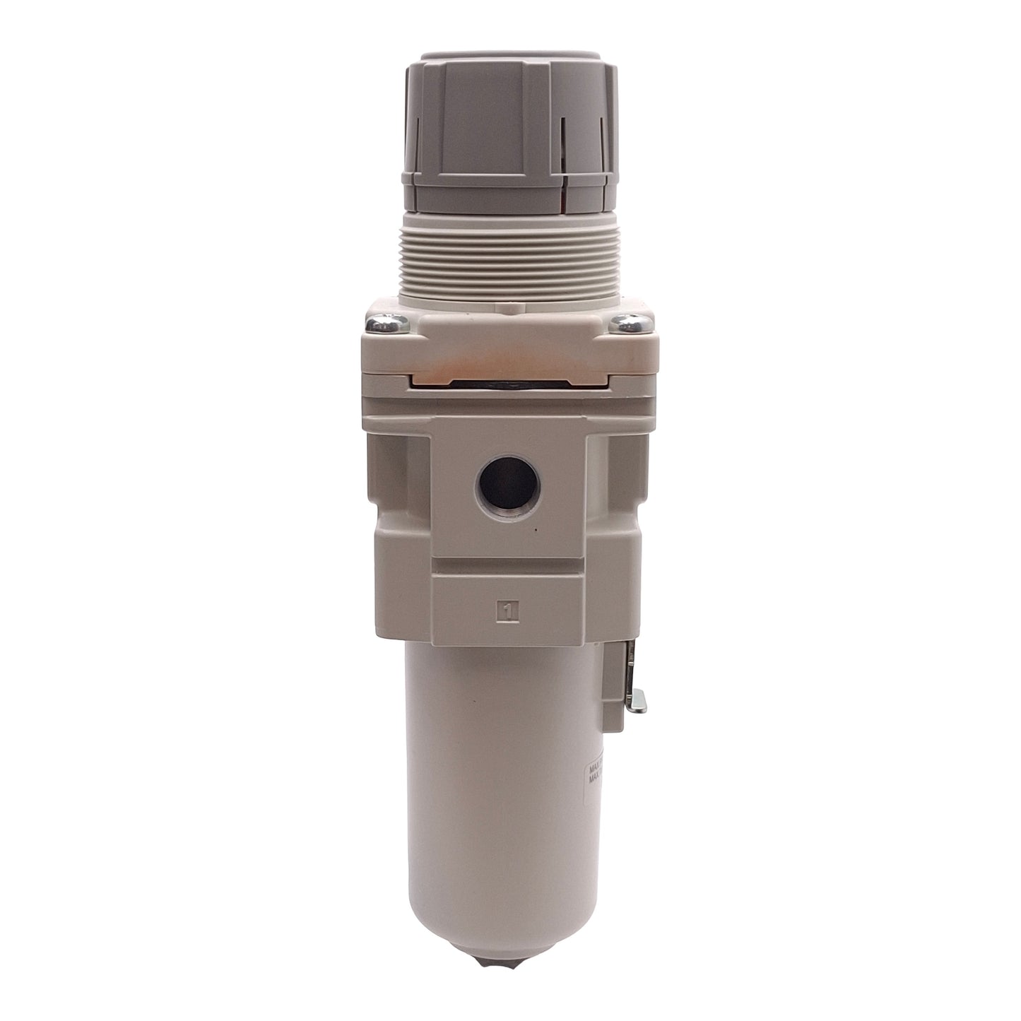 New SMC AW30-N02-2Z-A Filter Regulator, 5µm, 150psi Supply, 7-100psi Set, 1/4in NPT