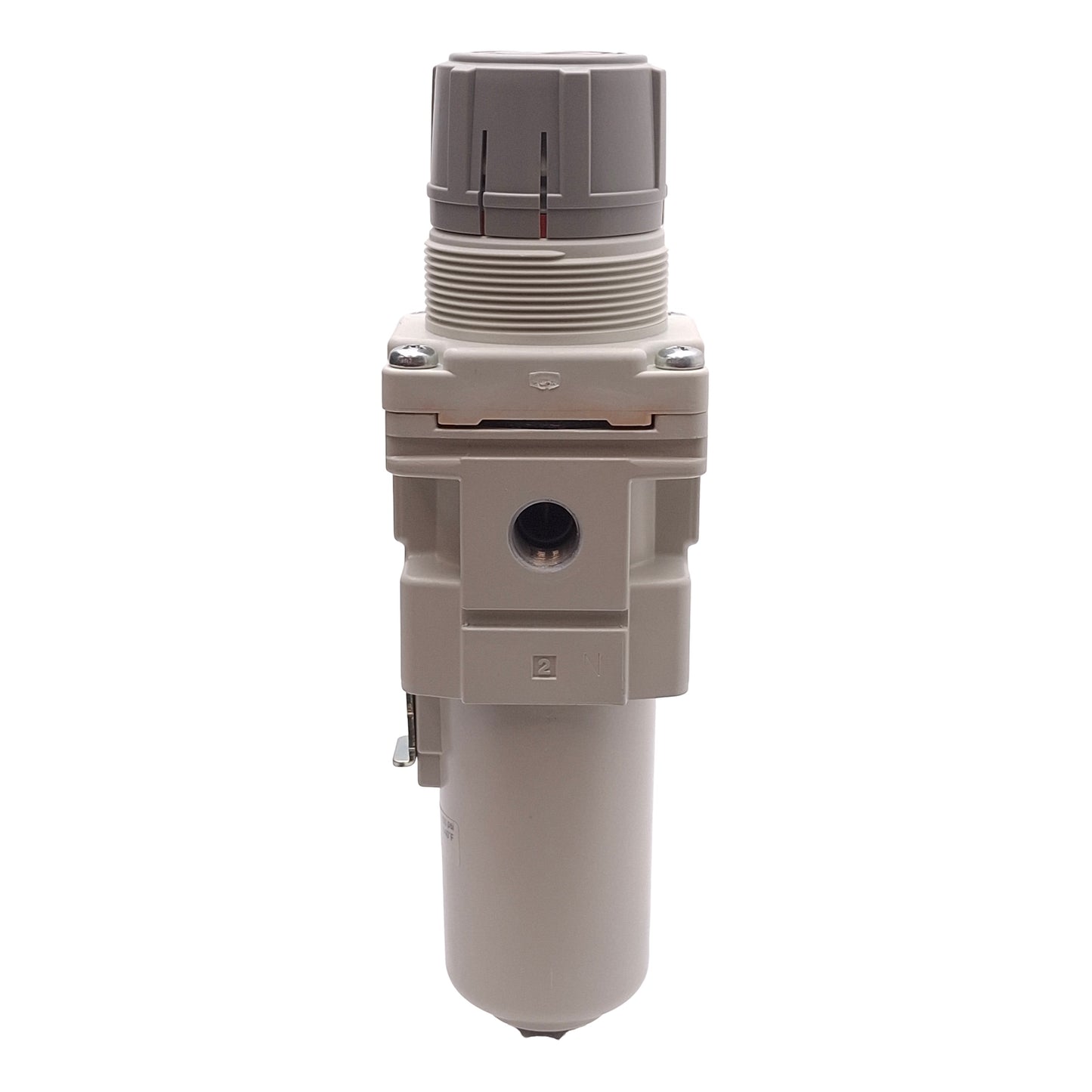 New SMC AW30-N02-2Z-A Filter Regulator, 5µm, 150psi Supply, 7-100psi Set, 1/4in NPT