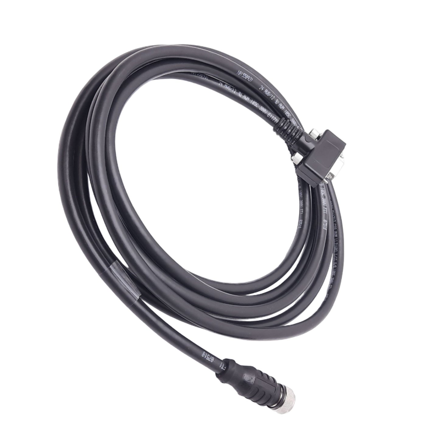 New Omron 61-000164-02 MICROSCAN Cable for Code Readers, M12 12-Pin to DB9F, 2m