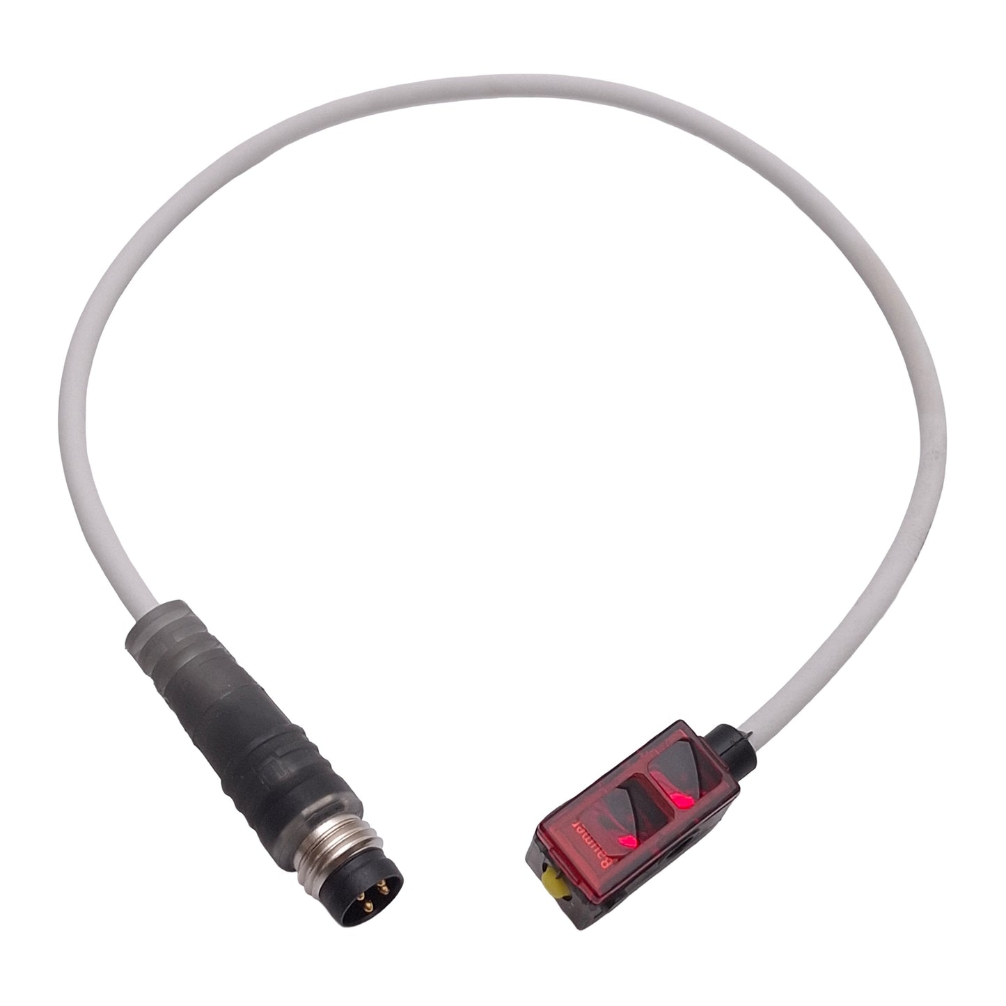New Baumer FZDK 07P6901/KS35A Diffuse Photoelectric Sensor, 20-150mm, PNP, M8 4-Pin