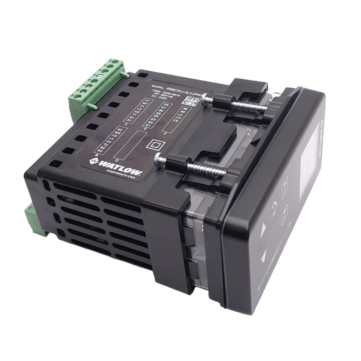 Used Watlow PM8C3CJ-3LCJPWP EZ-ZONE PID Temperature Controller, 15-36VDC, 1/8 DIN
