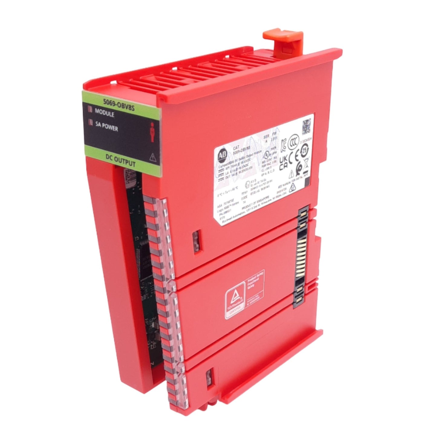 New Allen Bradley 5069-OBV8S Compact 5000 Safety Output Module, 8 Sourcing, 24VDC