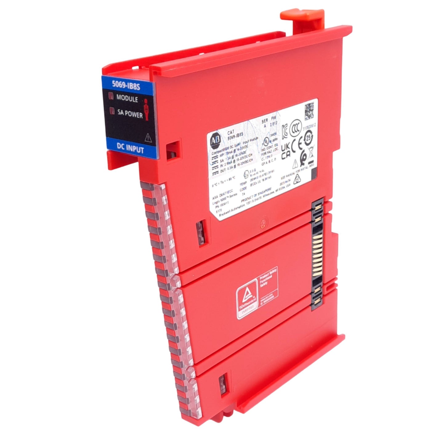 New Allen Bradley 5069-IB8S Compact 5000 Safety Sinking Input Module, 8-Channel, 24V