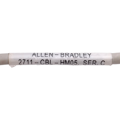 Used Allen Bradley 2711-CBL-HM05 PanelView 300 Micrologix Communication Cable, 5m