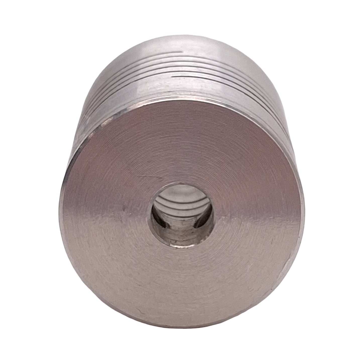 New Lot of 6 Aluminum Flexible Shaft Coupling, ø10mm & ø1/4in Bores, ø25mm x 30mm