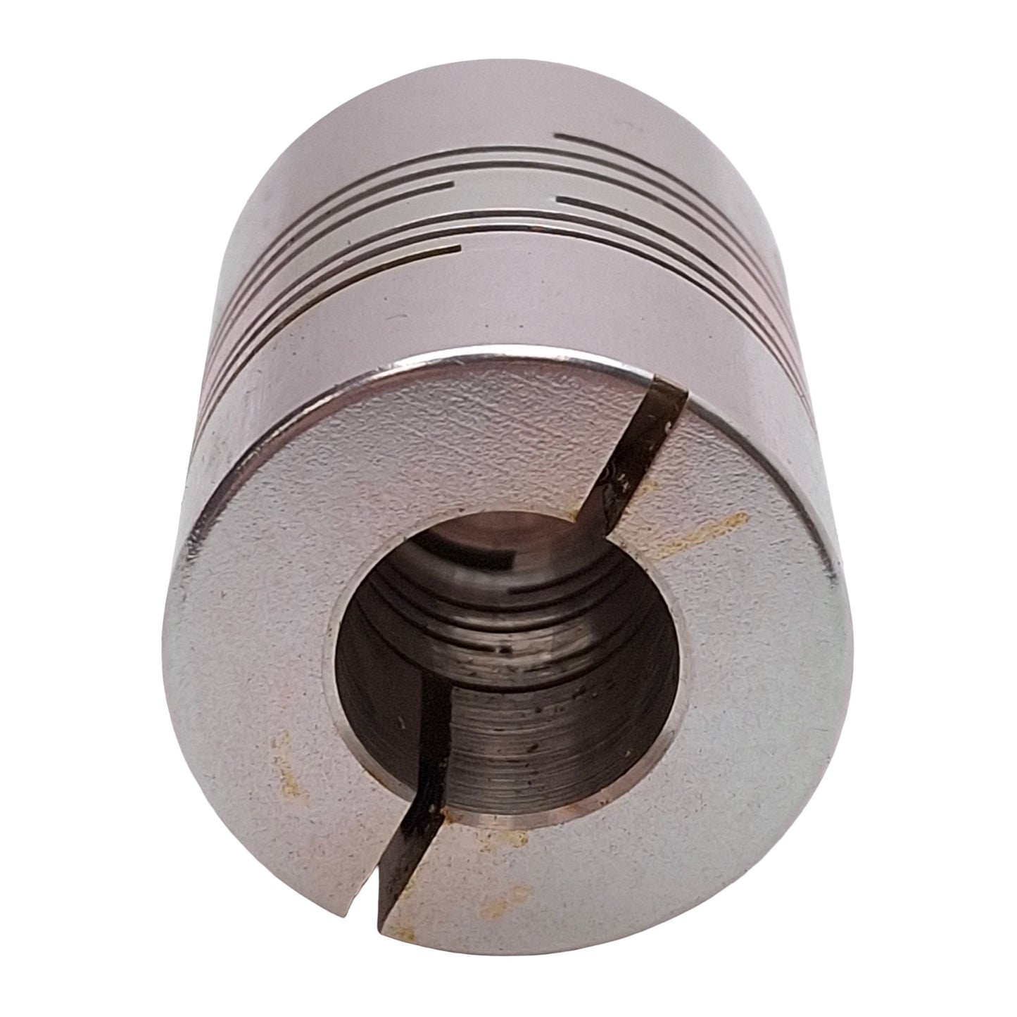 New Lot of 6 Aluminum Flexible Shaft Coupling, ø12mm & ø1/4in Bores, ø25mm x 30mm