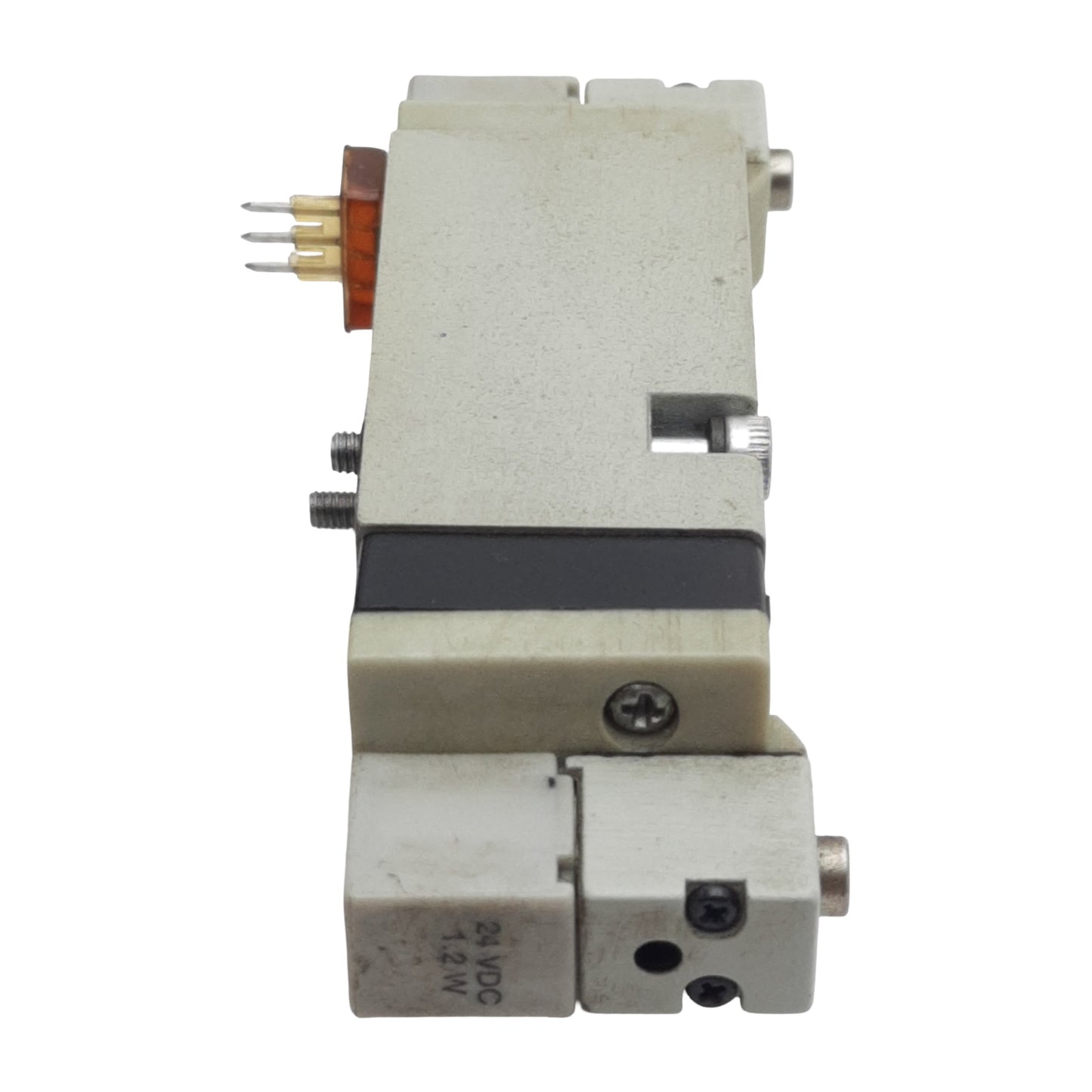 Used Numatics 041BB400M0000F Solenoid Valve 2/4-Way, 1/8in Valve, 150psig, 24VDC Coil
