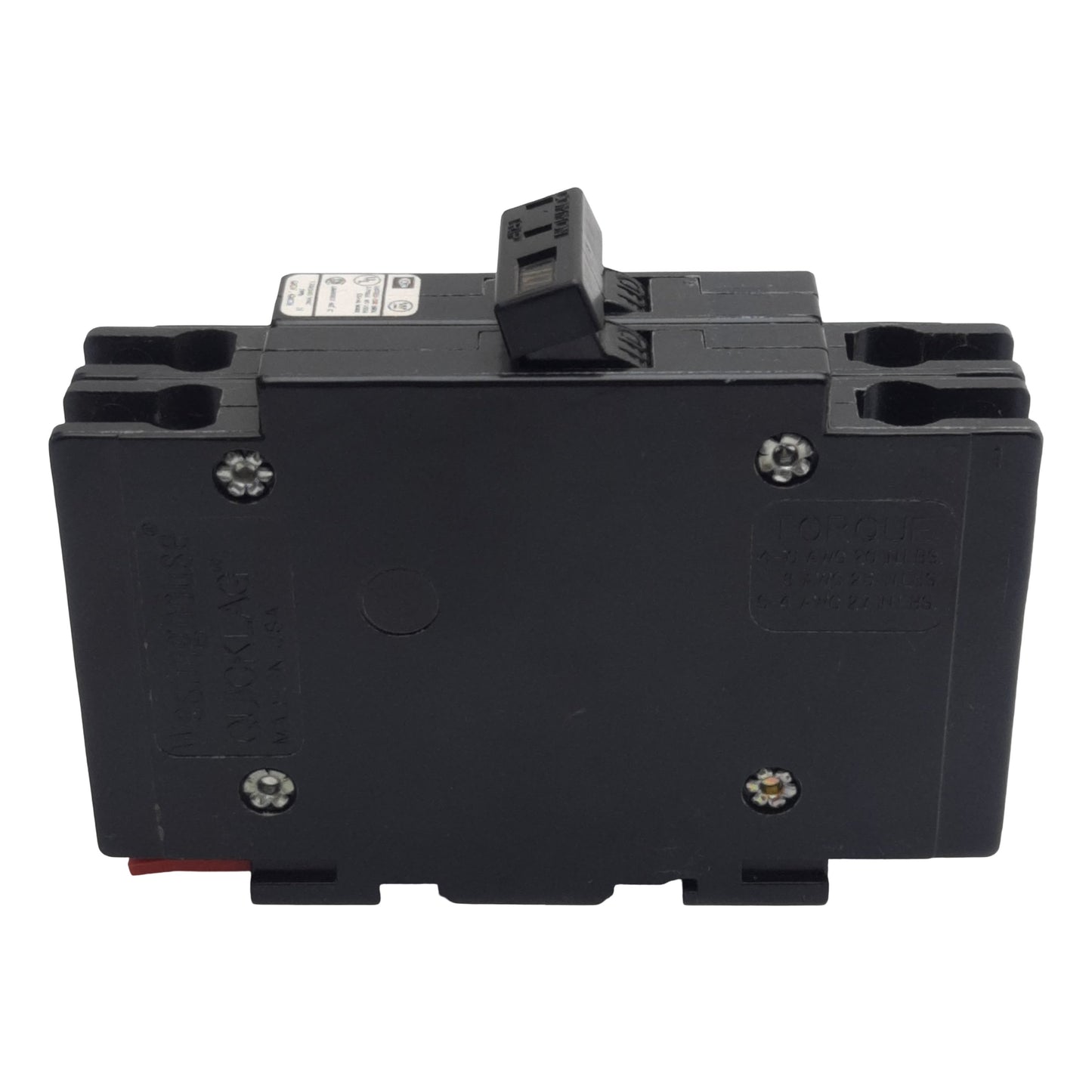 Used Cutler-Hammer QCR2010 Circuit Breaker, 2-Pole, 10A 120/240VAC, DIN Rail