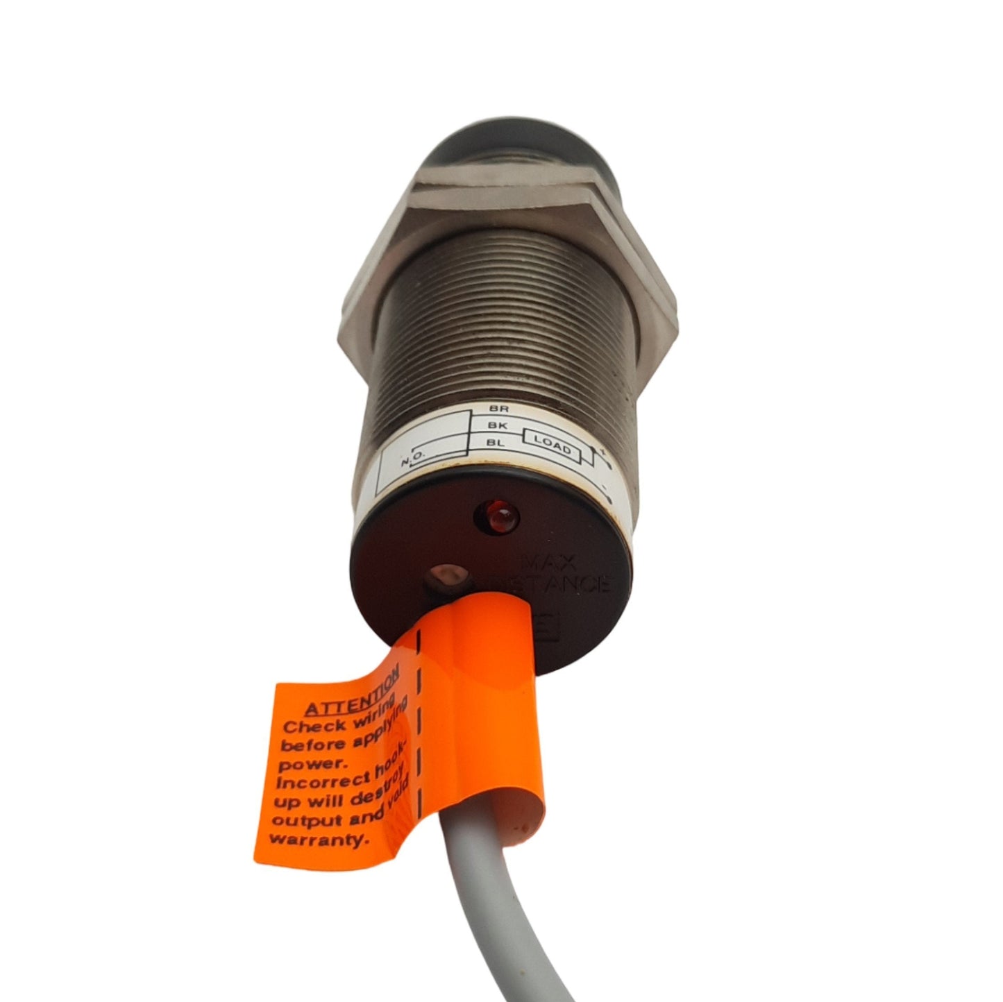 New Electro Corp PCUA30M30NA Honeywell Proximity Sensor, 4-30in Range, 10-30VDC, M30
