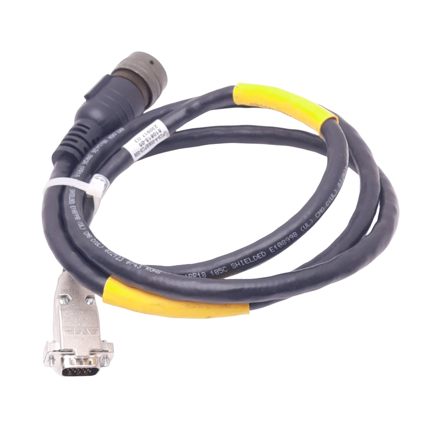 Used Control Techniques UFCS-A-005 810815-05 Motor Feedback Cable for Digitax HD, 5ft