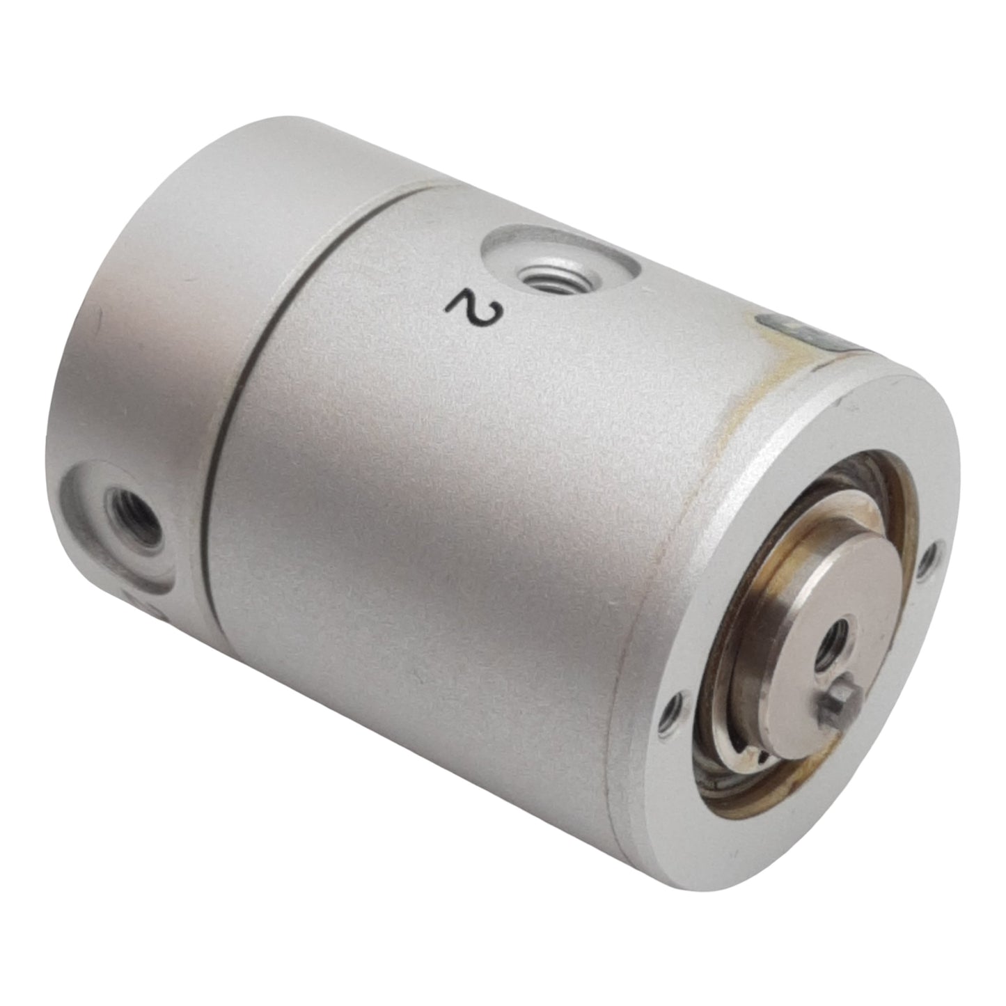 Used SMC MQR2-M5 Rotary Metal Seal Joint, 2-Circuits, M5x0.8, 0.03Nm, -100kPa~1.0MPa