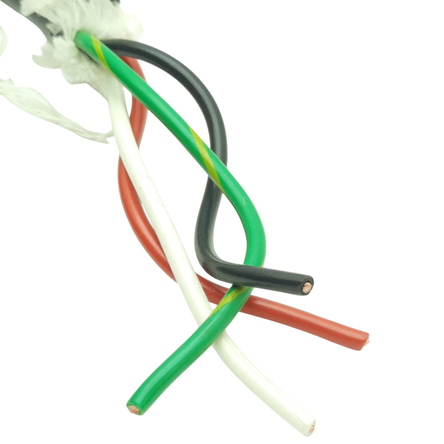 Used Denso 410141-1830 Servo Cable For RC5 SCARA Robot System, 15ft, 4-Pin Connector