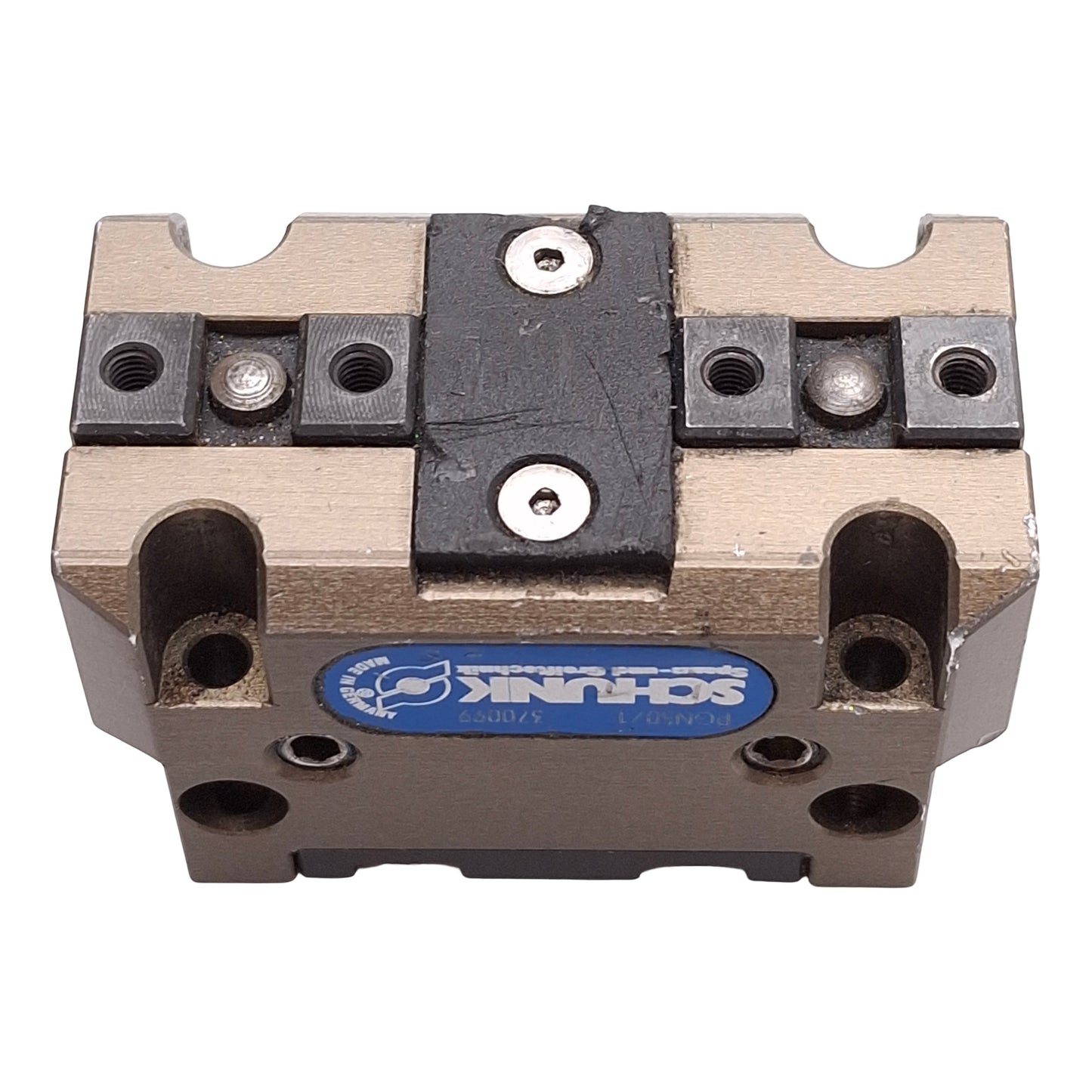 Used Schunk 370099 PGN50/1 Parallel Gripper, 4mm Stroke, 8 bar, 110N Force, M5 Ports