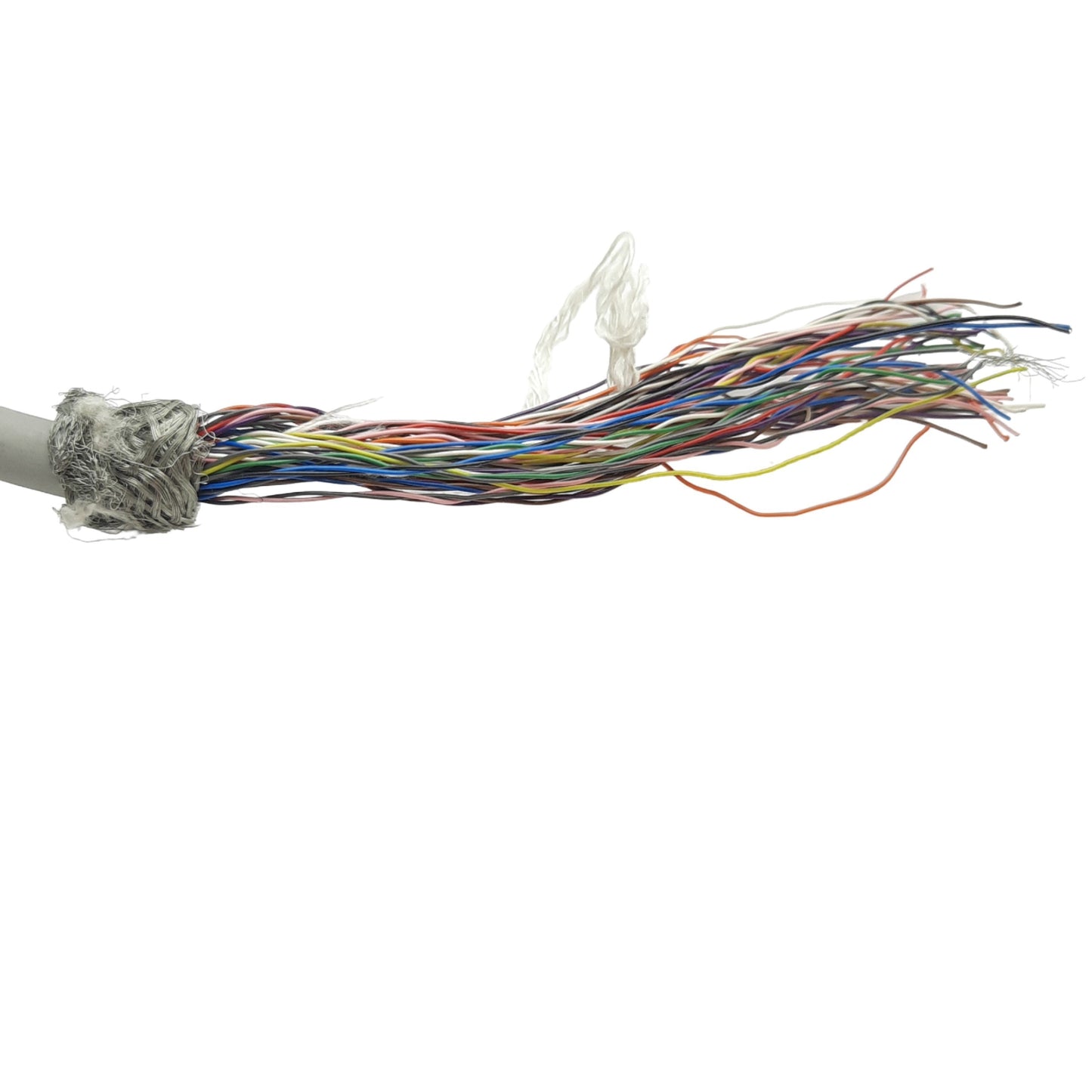 Used Denso 410141-2710 Robot Controller I/O Cable, For "MINI-I/O" 68-Pin, 8m Length