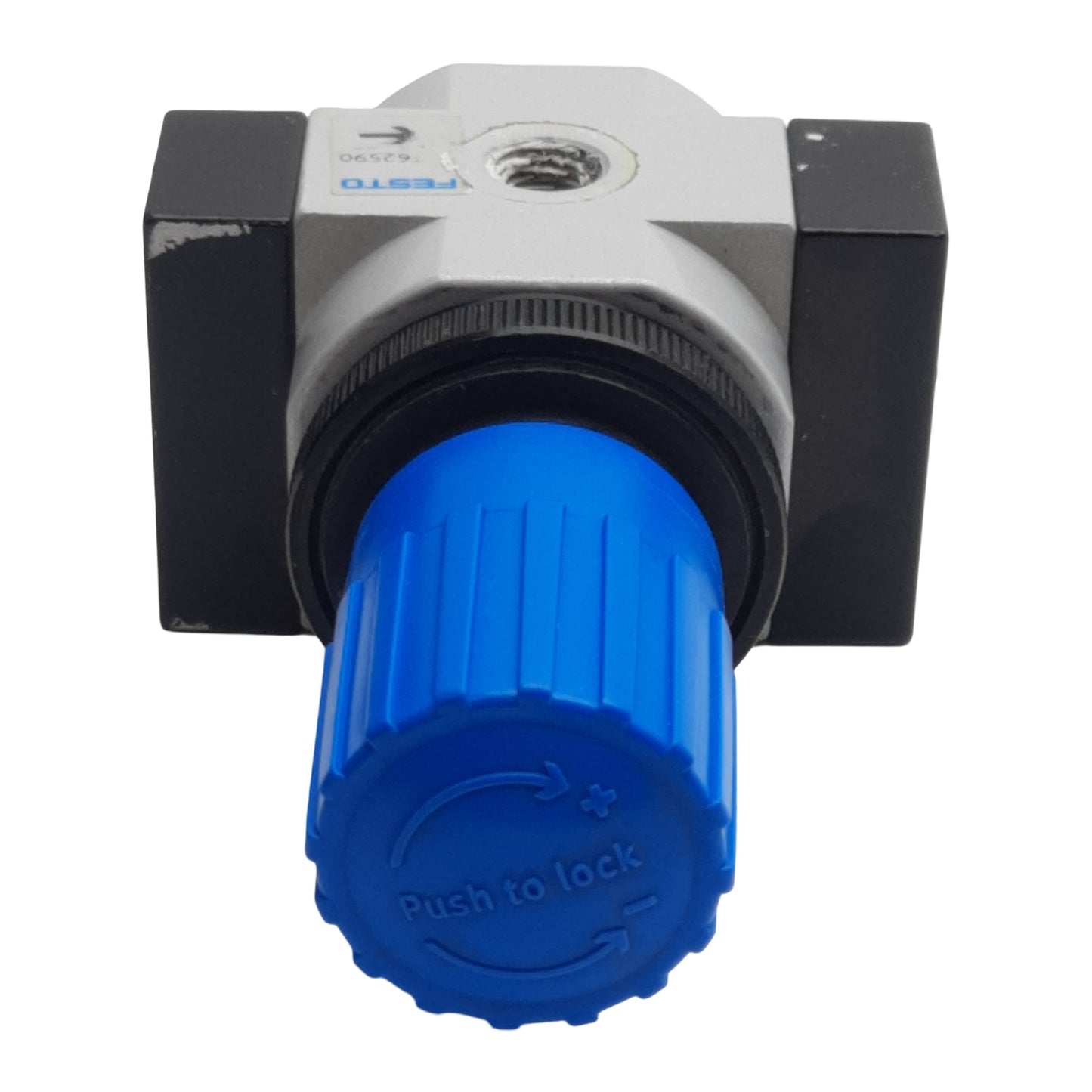 Used Festo LR-1/8-D-O-MINI 162590 Pressure Regulator, G1/8in, 800l/min, 0.5-12bar