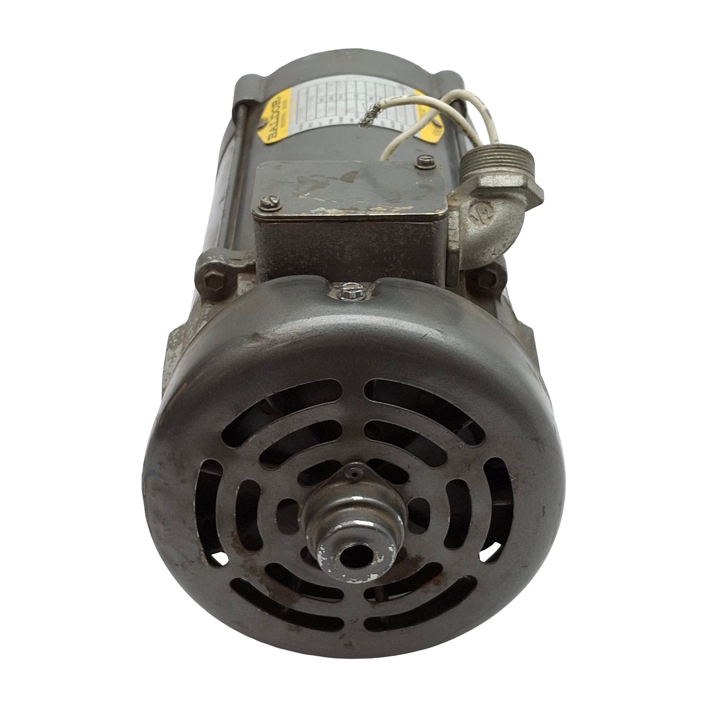 Used Baldor CDP3440 DC Motor, 0.75HP 90VDC 7.9A, 1750RPM, ø5/8in Shaft, 56C Frame