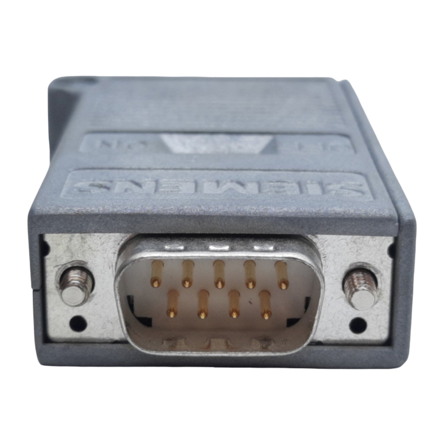 Used Siemens 6GK1500-0EA02 Sub-D Male Connector, 9-Pin, For PROFIBUS Cables