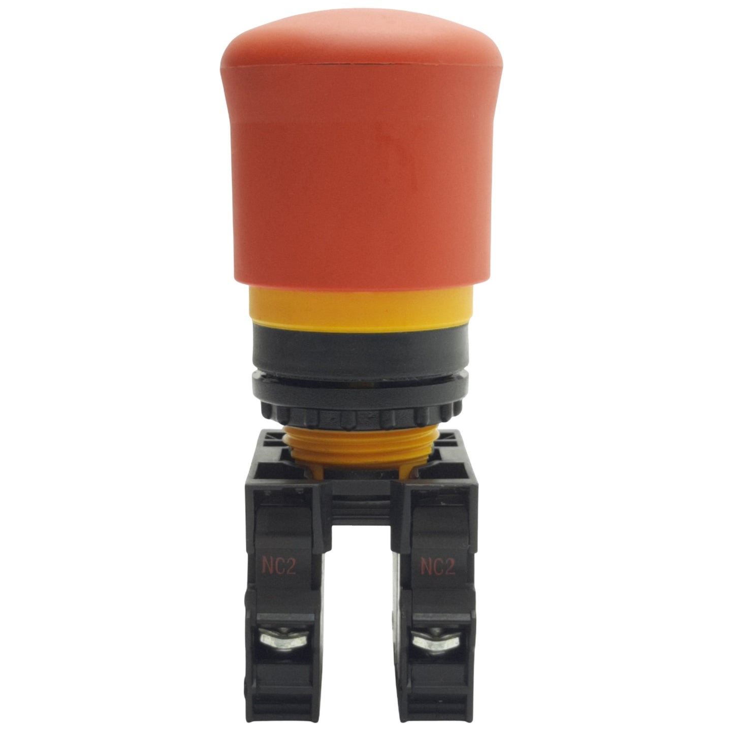 Used Eaton M22-PV-K02 Red Maintained E-Stop Push/Pull Button ø22.5mm, 2NC, 600VAC 10A