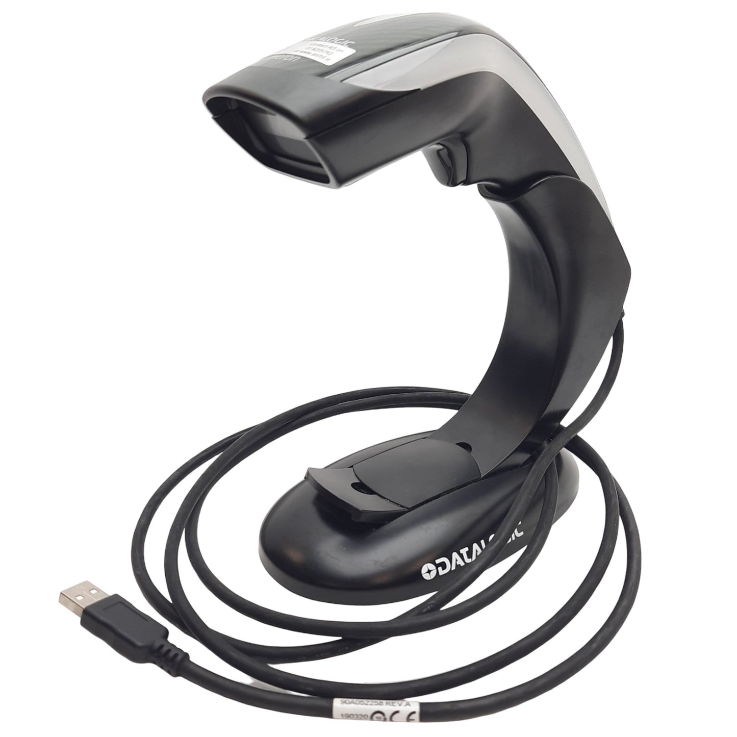 Used Datalogic HD3130 Heron Barcode Scanner 23.6in Max Range, USB Connector, 5VDC