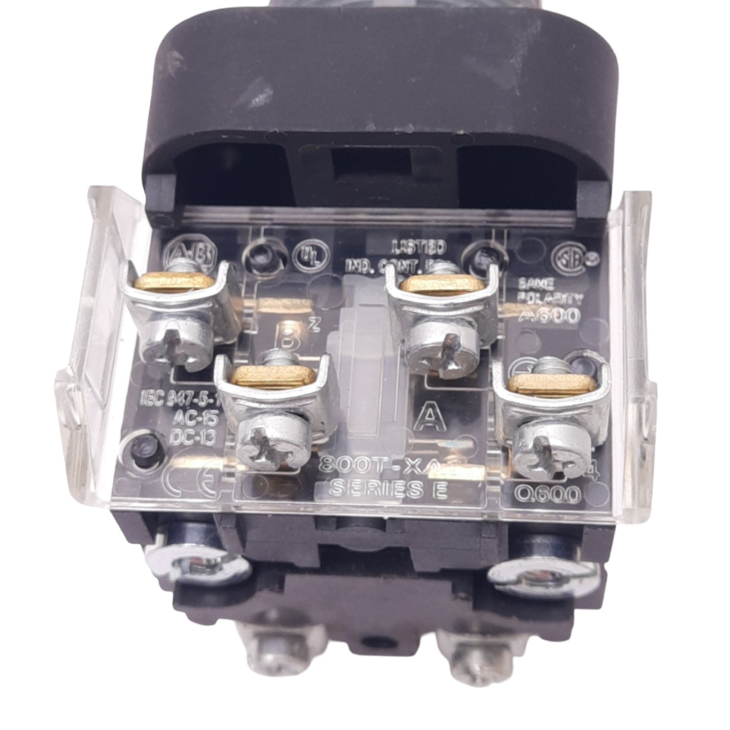 New Allen Bradley 800T-FXP16RA1 Illuminated Push/Pull E-Stop Button, 30mm, 1NCLB 1NO