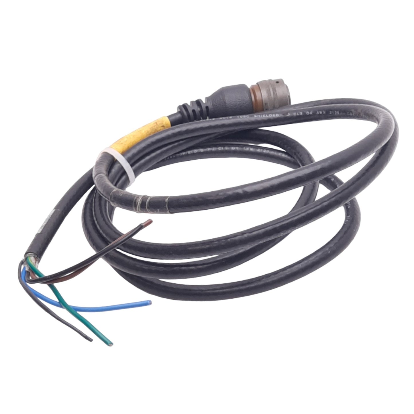 Used Control Techniques CMDS-025 Servo Cable for Digitax HD Servo Drive, 16-8 Female