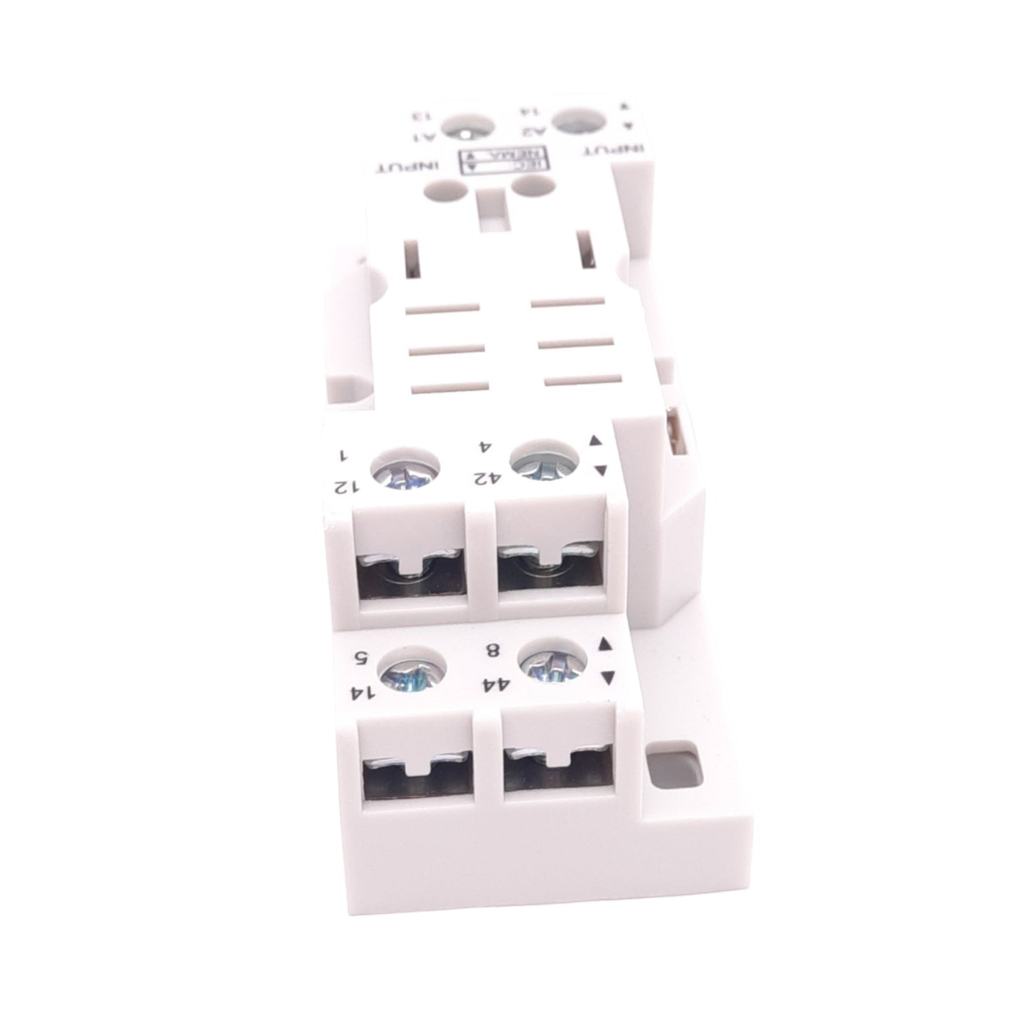 New Automation Direct 782-2C-SKT Relay Socket, 8-Pin, 300VAC/DC 16A, DIN Rail