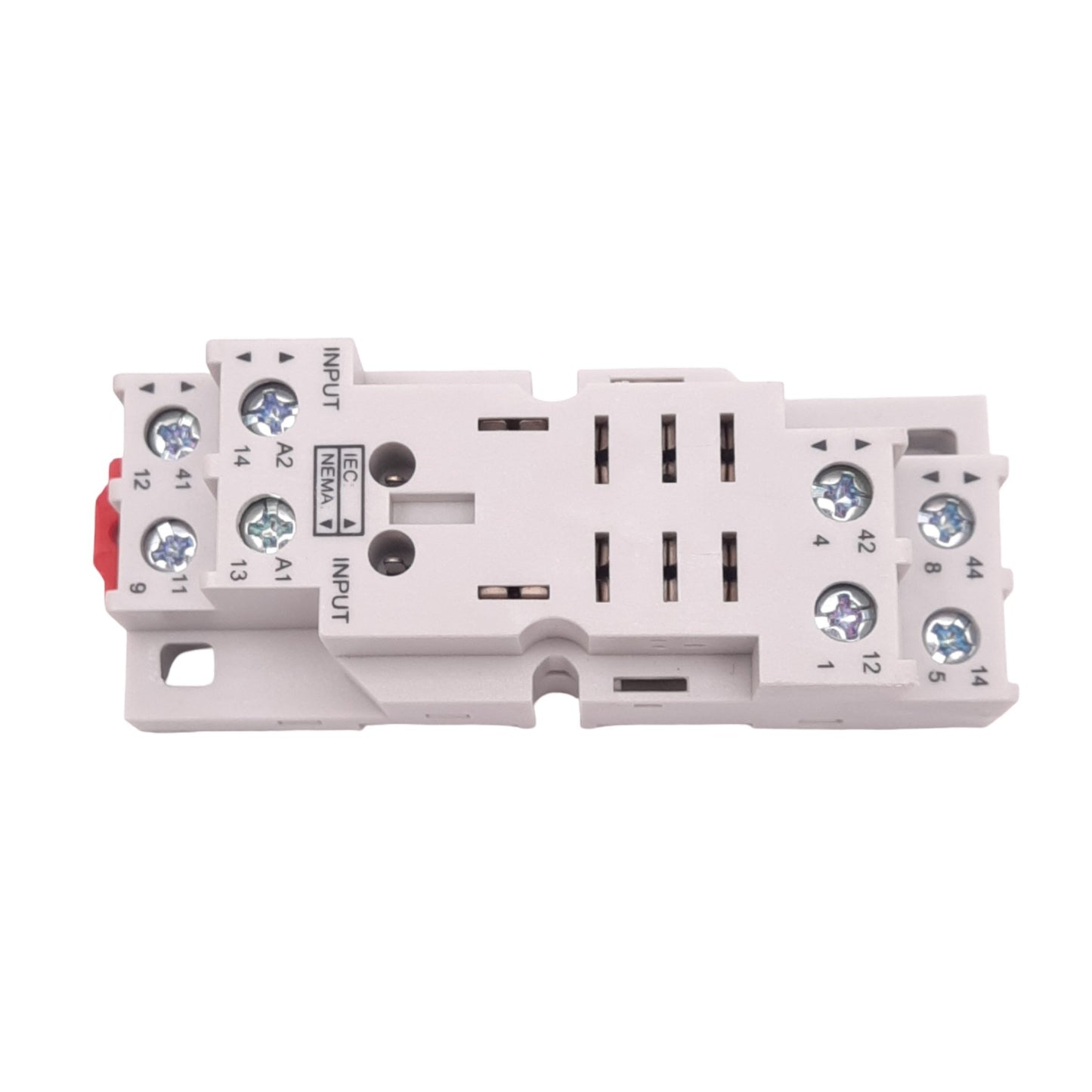 New Automation Direct 782-2C-SKT Relay Socket, 8-Pin, 300VAC/DC 16A, DIN Rail