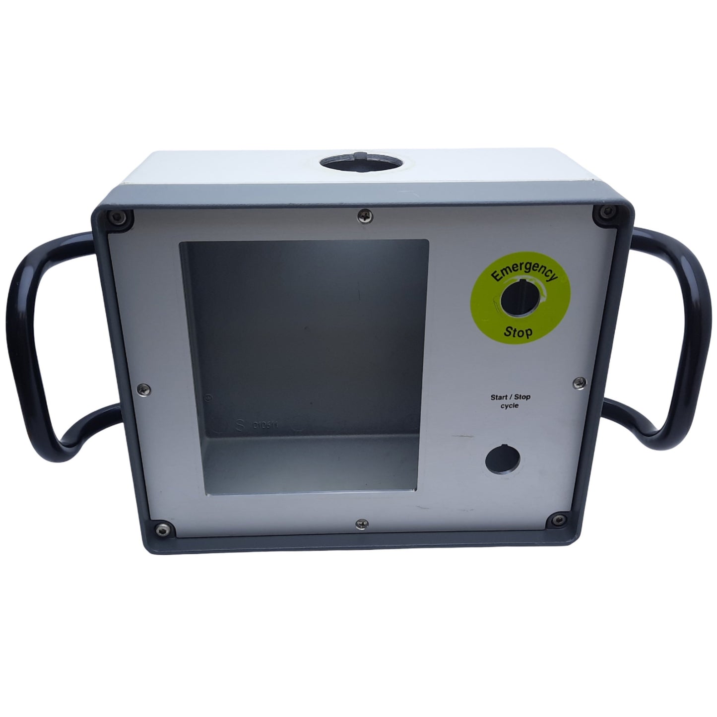 Used Control Station Enclosure, Inner Dime. 260mm x 180mm, Box ø50mm, Button ø21.6mm