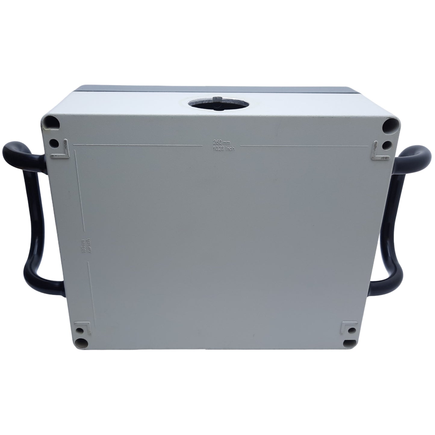 Used Control Station Enclosure, Inner Dime. 260mm x 180mm, Box ø50mm, Button ø21.6mm
