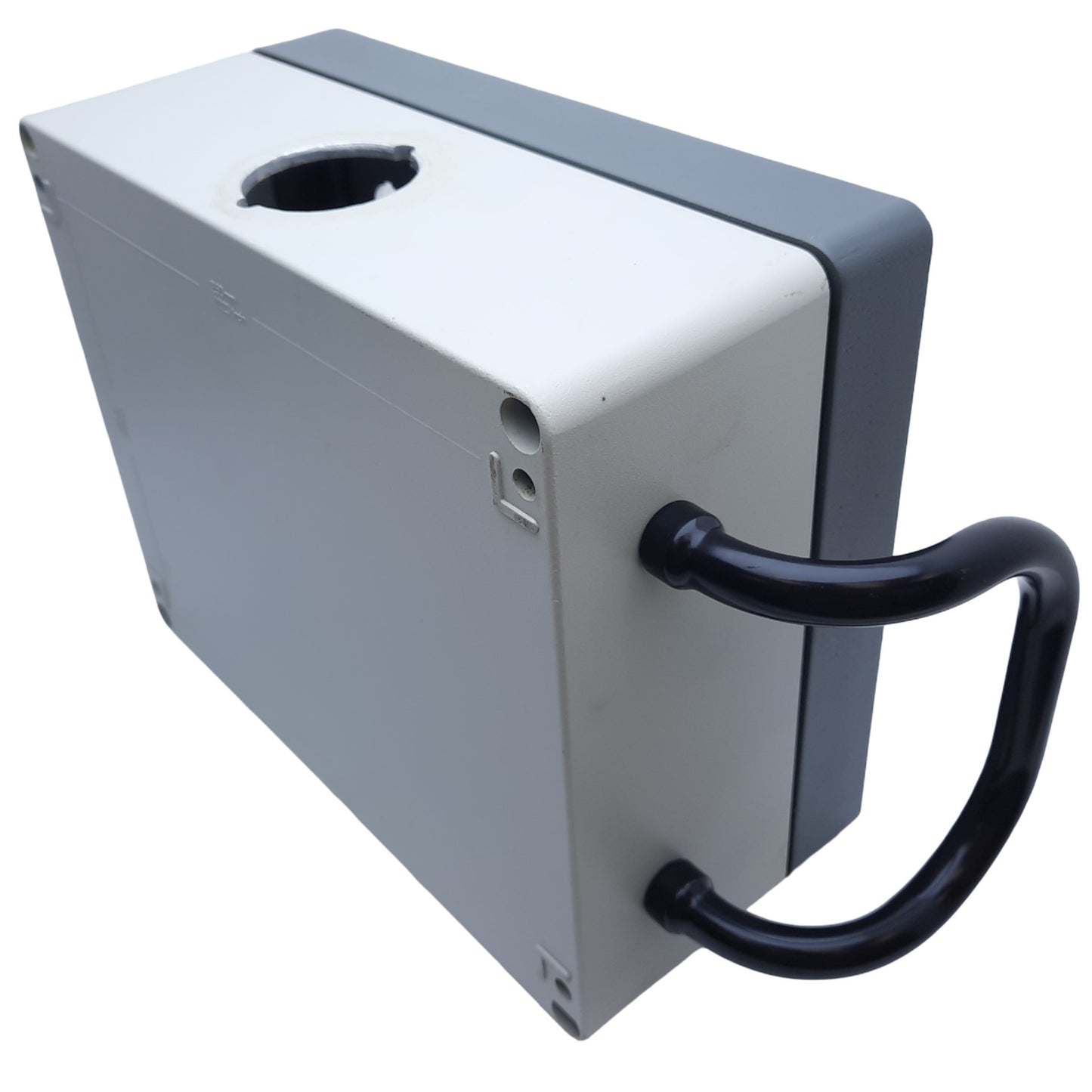 Used Control Station Enclosure, Inner Dime. 260mm x 180mm, Box ø50mm, Button ø21.6mm