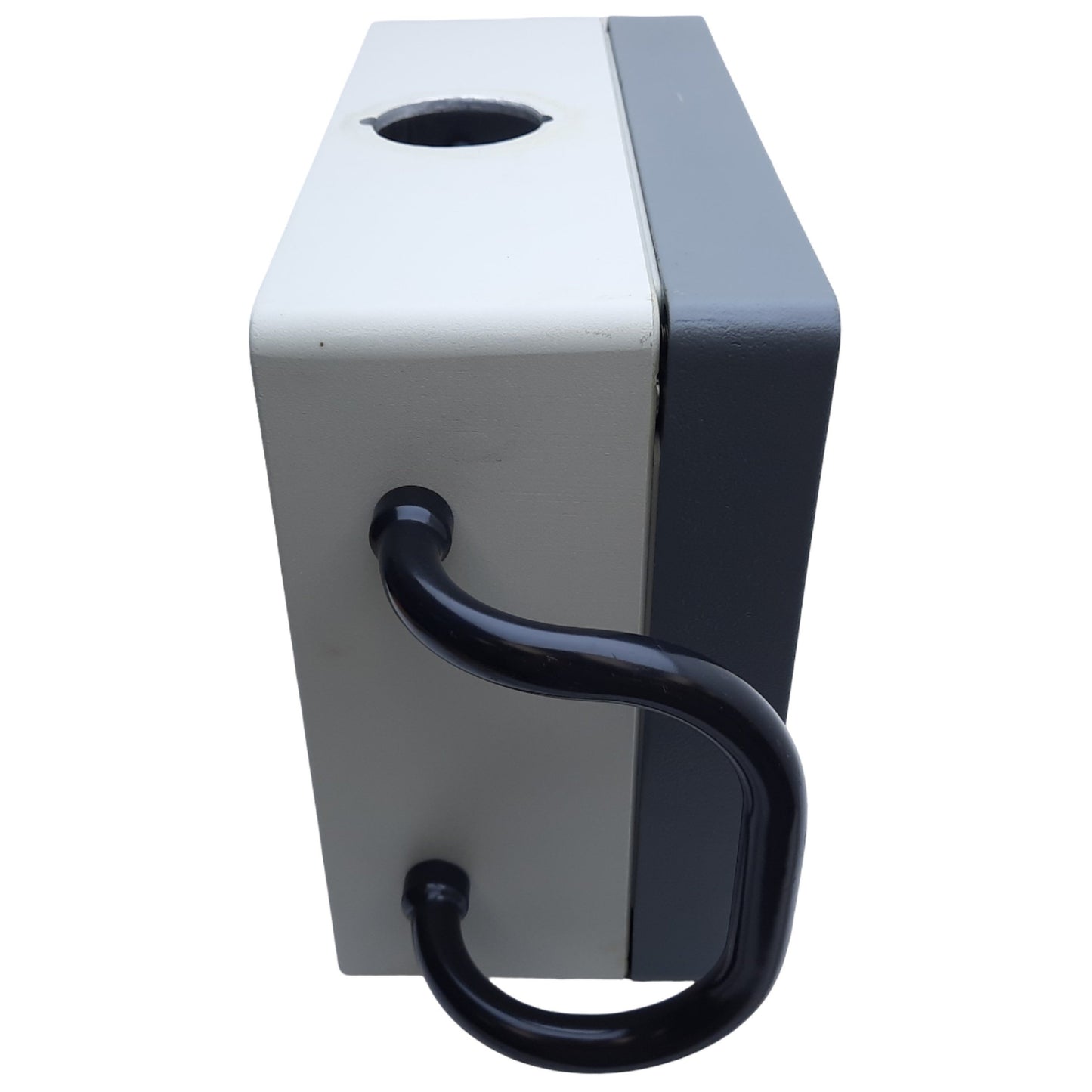 Used Control Station Enclosure, Inner Dime. 260mm x 180mm, Box ø50mm, Button ø21.6mm