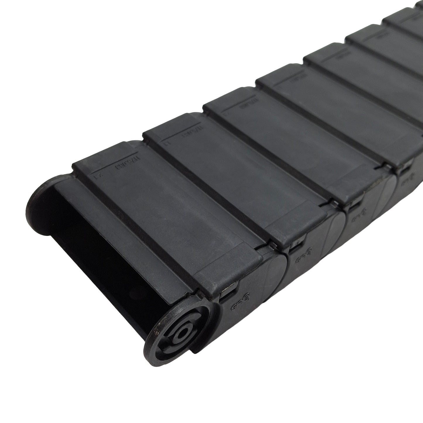 Used Igus 117.063.110 Enclosed Energy Chain, 63x21mm Inner, ø110mm Bending, 2m Long