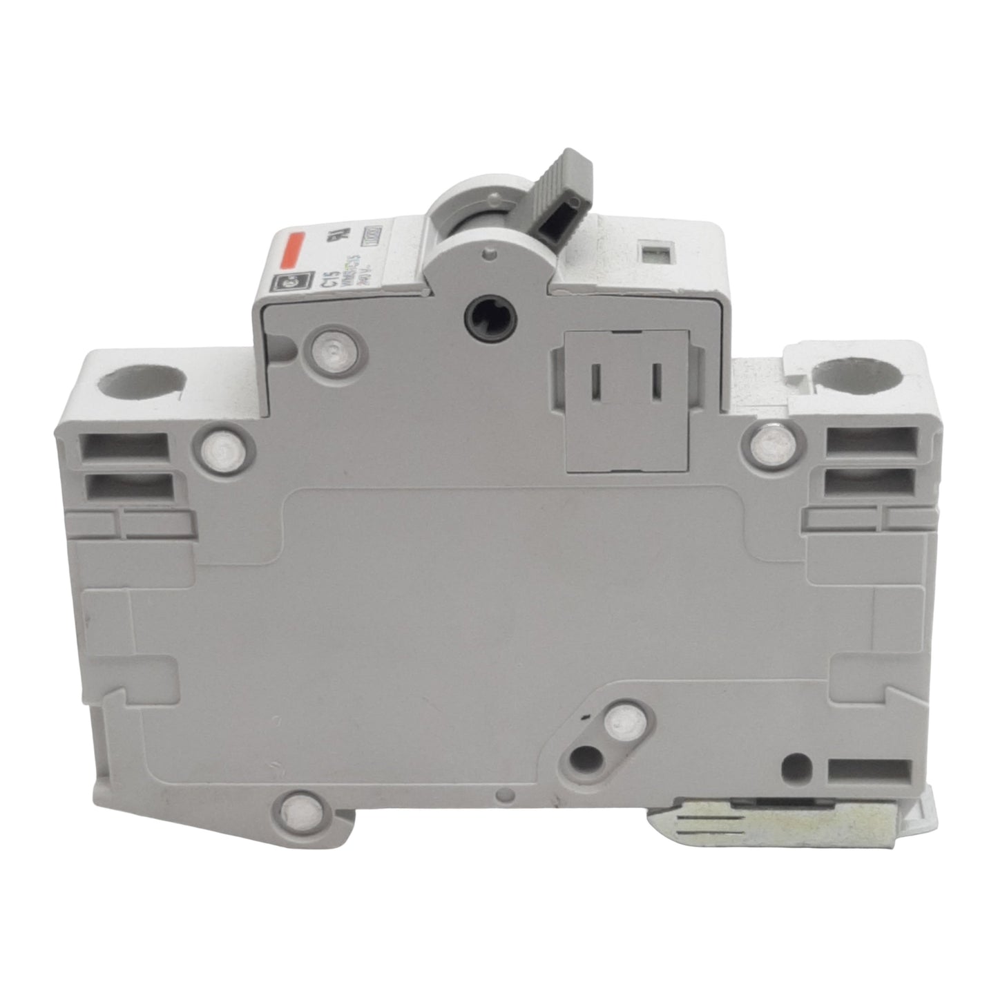 Used Cutler-Hammer WMS1C15 Circuit Breaker, 1-Pole, 15A 240/415VAC, DIN Rail